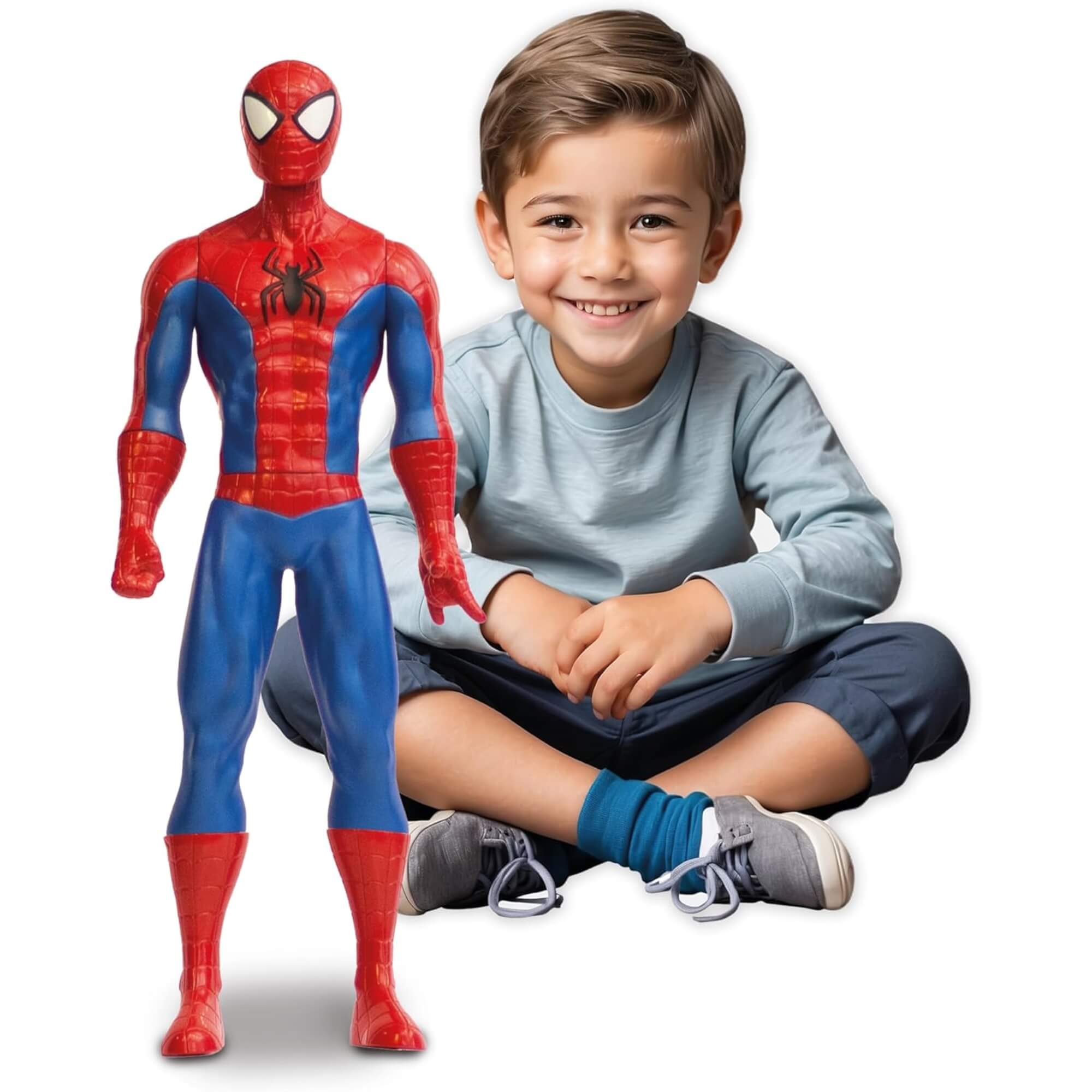 Boneco Gigante Homem-Aranha Extreme 50cm Marvel Articulado Mimo Toys - 1130
