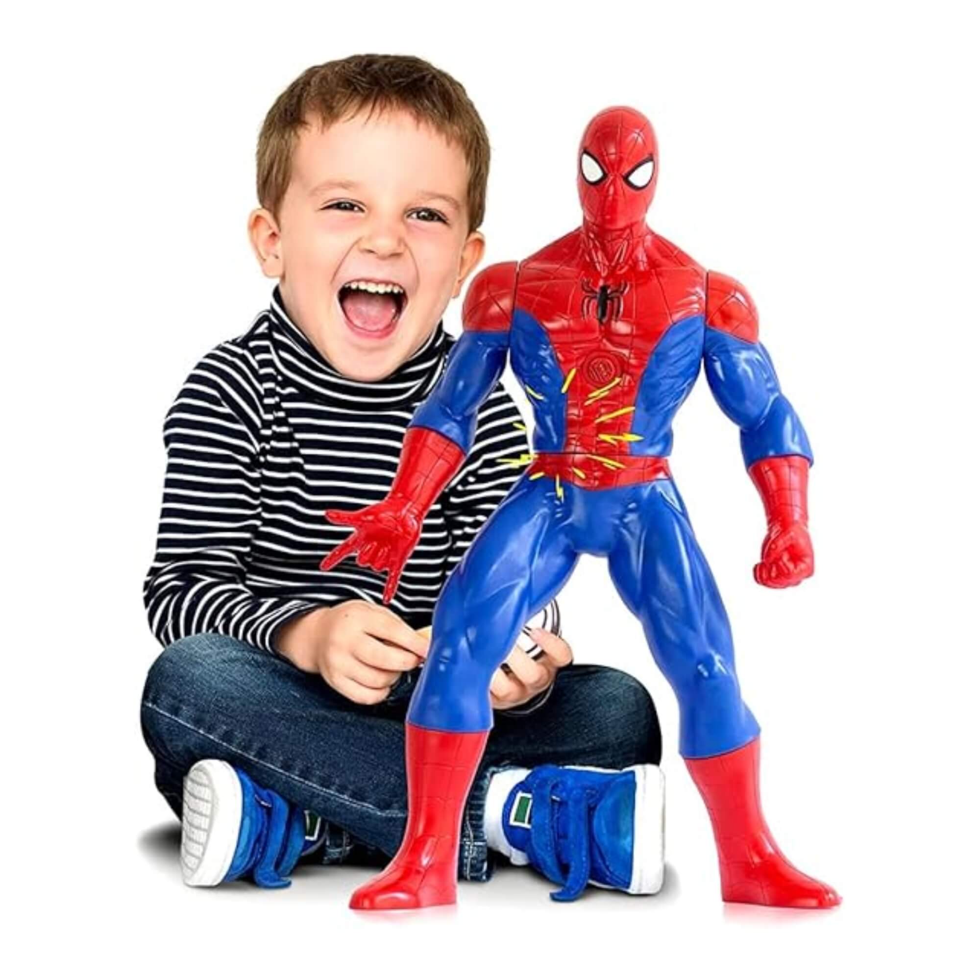Brinquedo Infantil Boneco Homem Aranha Universe 20 Frases Mimo Toys - 0590