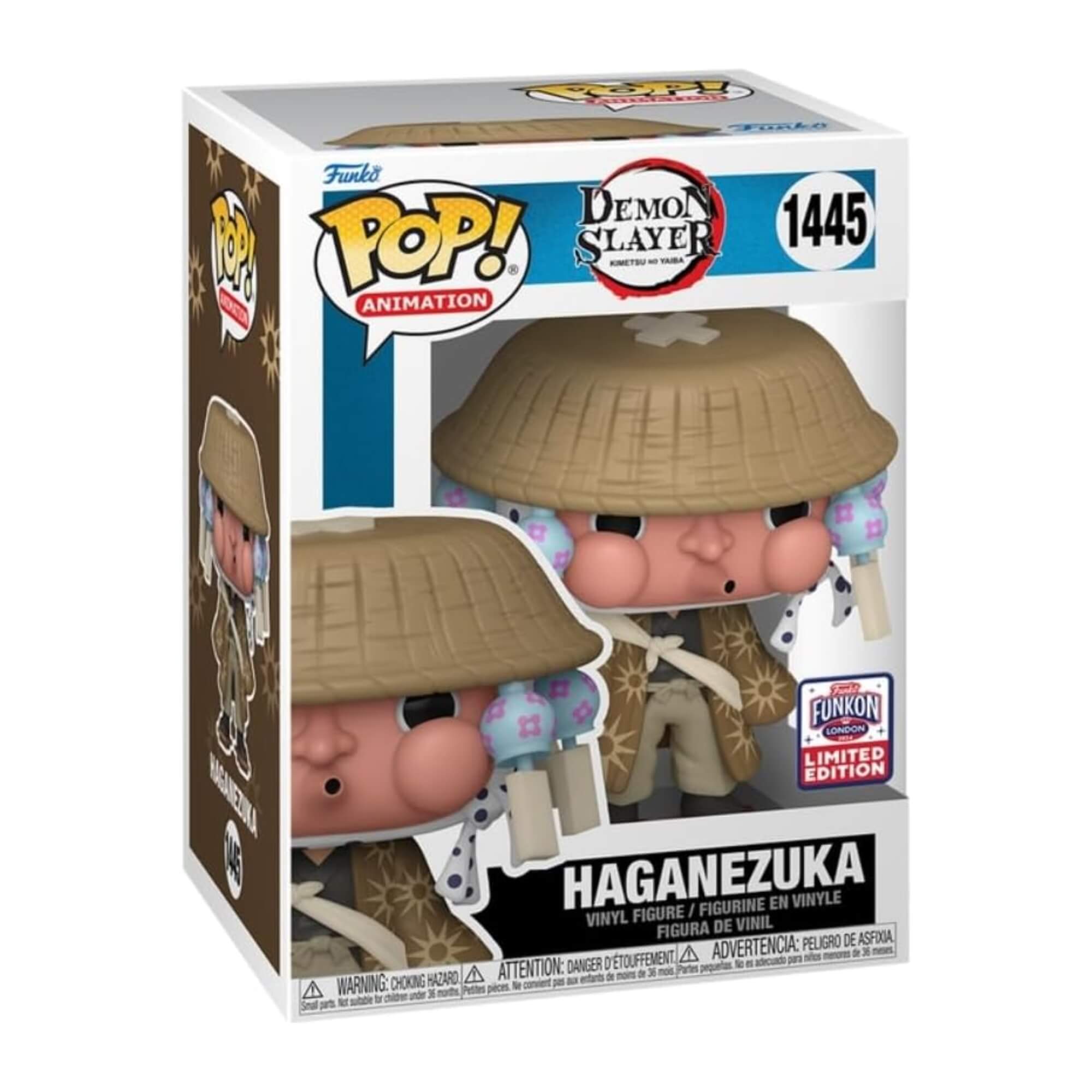 Boneco Funko Pop! Edição Limitada BritCon 24 - Demon Slayer - Haganezuka Candide - 11703