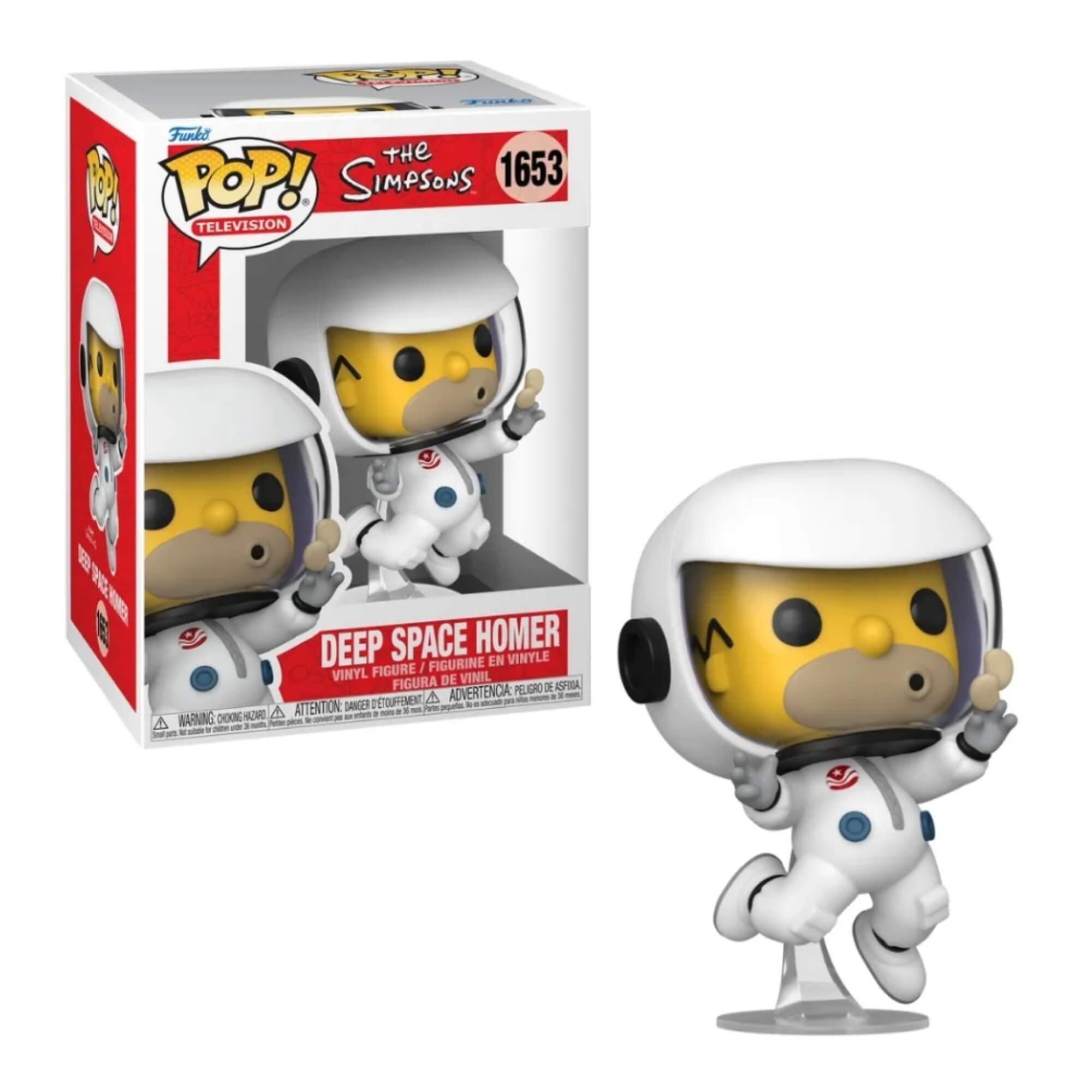 Boneco Funko Pop! Os Simpsons - Homer Astronauta Candide - 11769