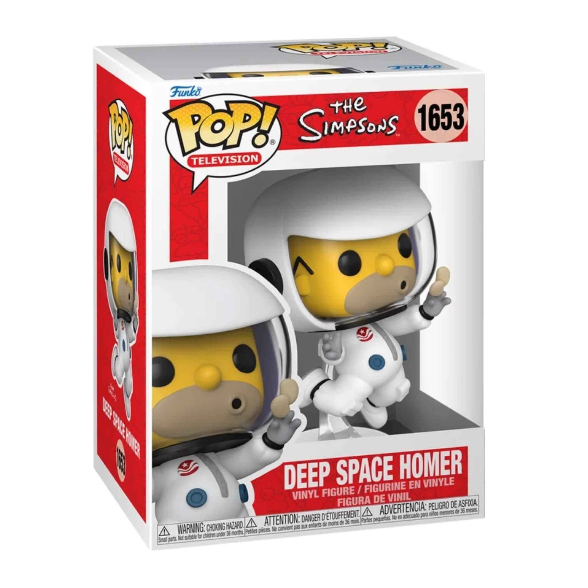 Boneco Funko Pop! Os Simpsons - Homer Astronauta Candide - 11769