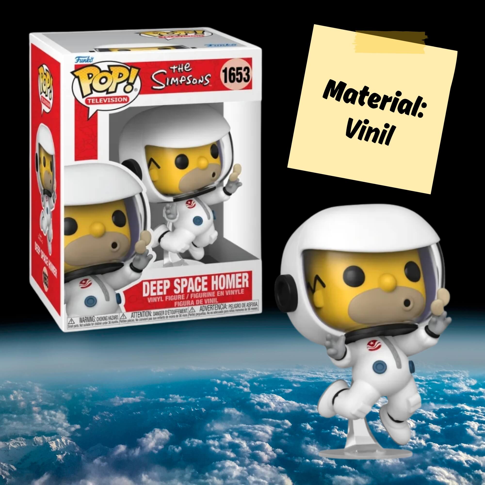 Boneco Funko Pop! Os Simpsons - Homer Astronauta Candide - 11769