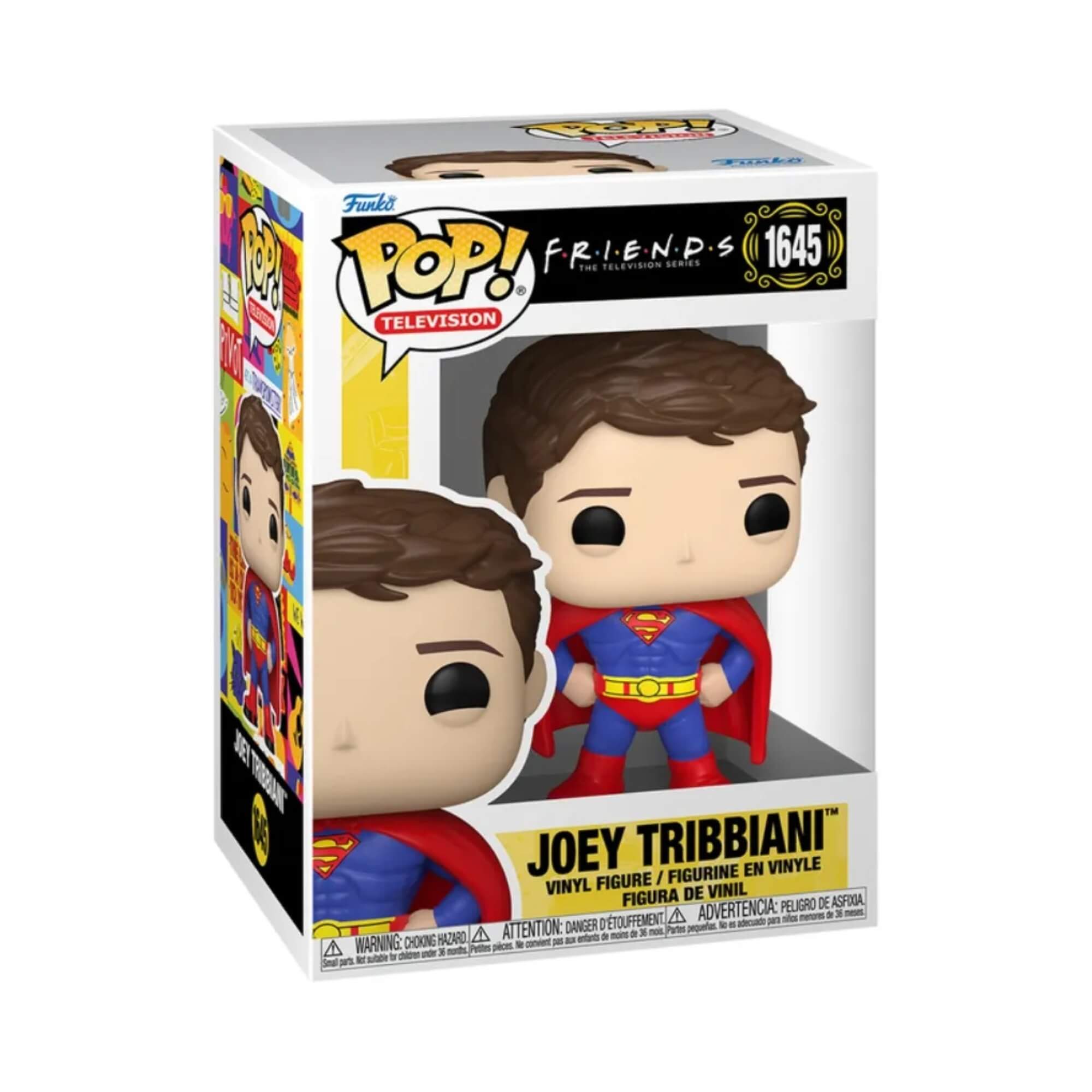 Boneco Funko Pop! Friends - Joey Fantasiado de Super-Homem Candide 	11761