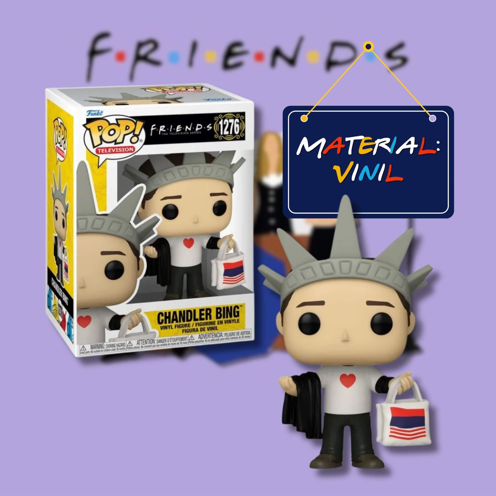 Boneco Funko Pop! Friends - New York Chandler Candide - 11428
