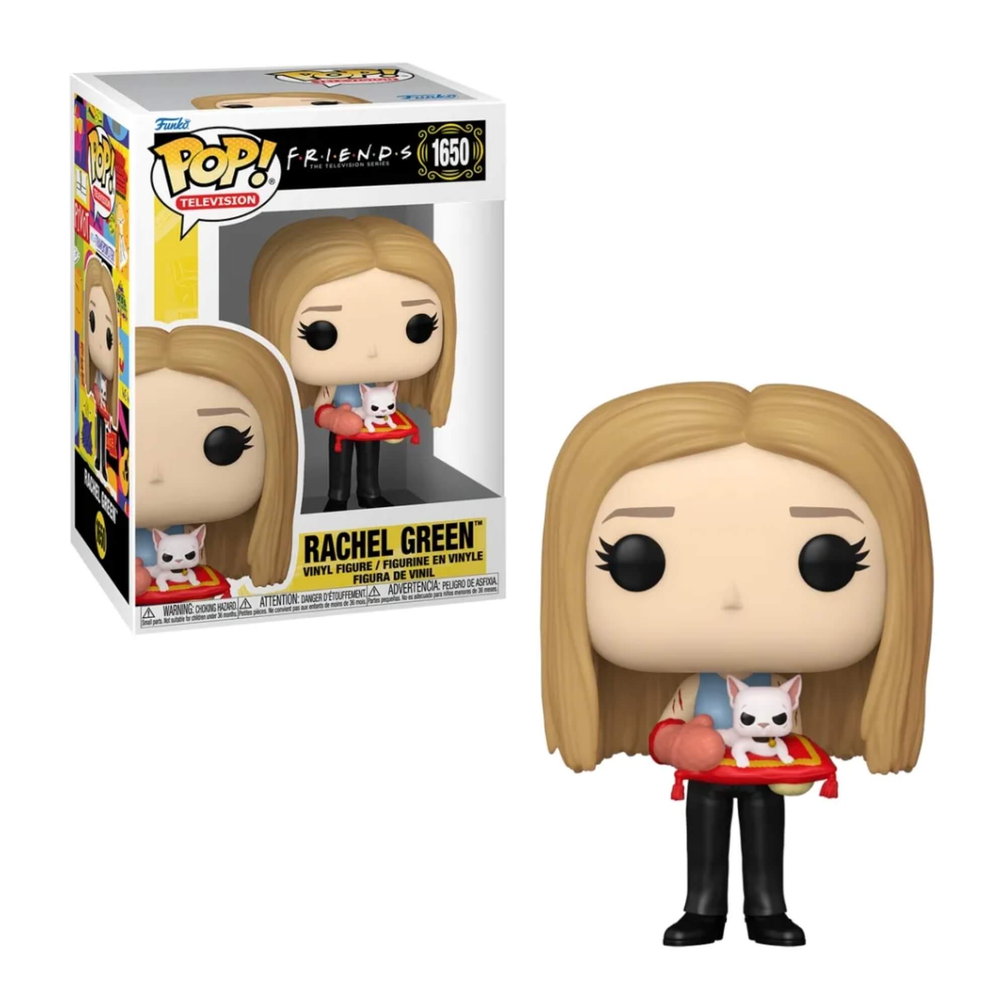 Boneco Funko Pop! Friends - Rachel e Sra. Whiskerson Candide - 11764