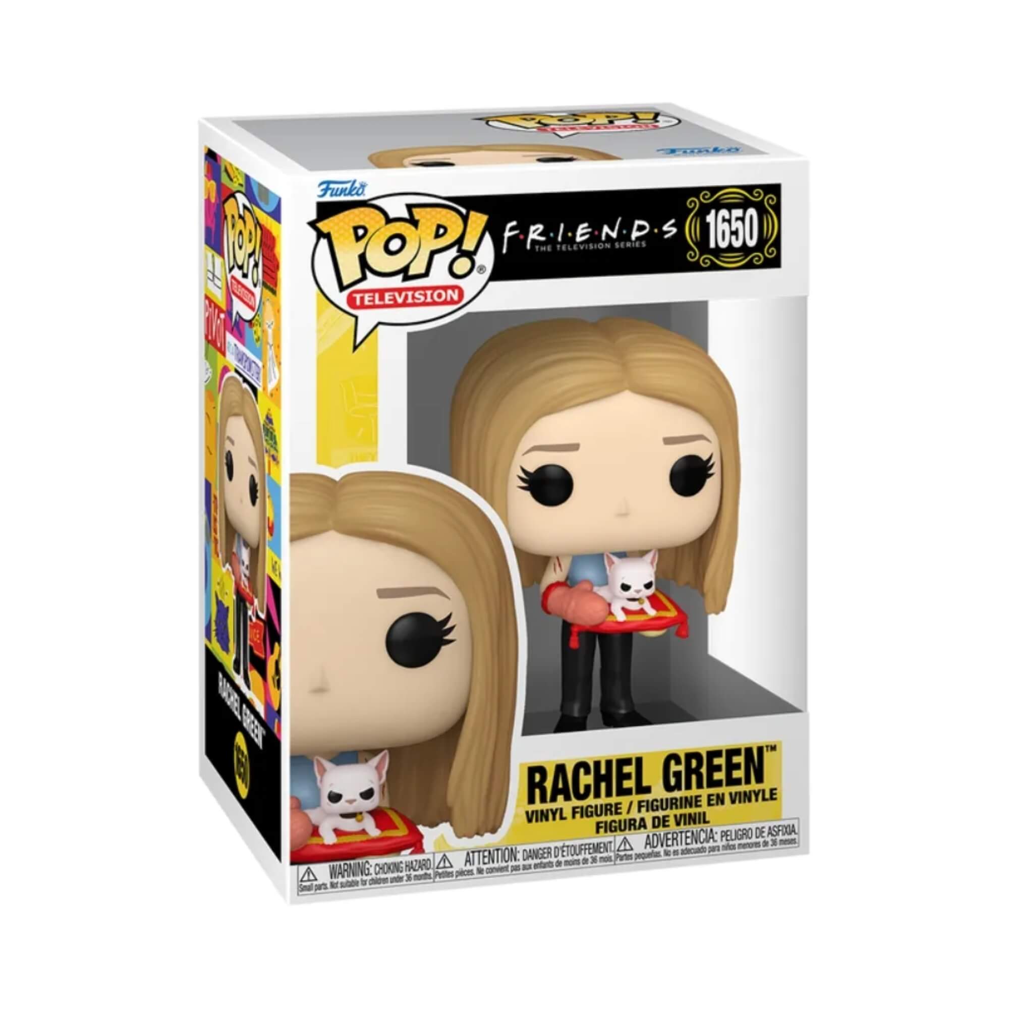 Boneco Funko Pop! Friends - Rachel e Sra. Whiskerson Candide - 11764