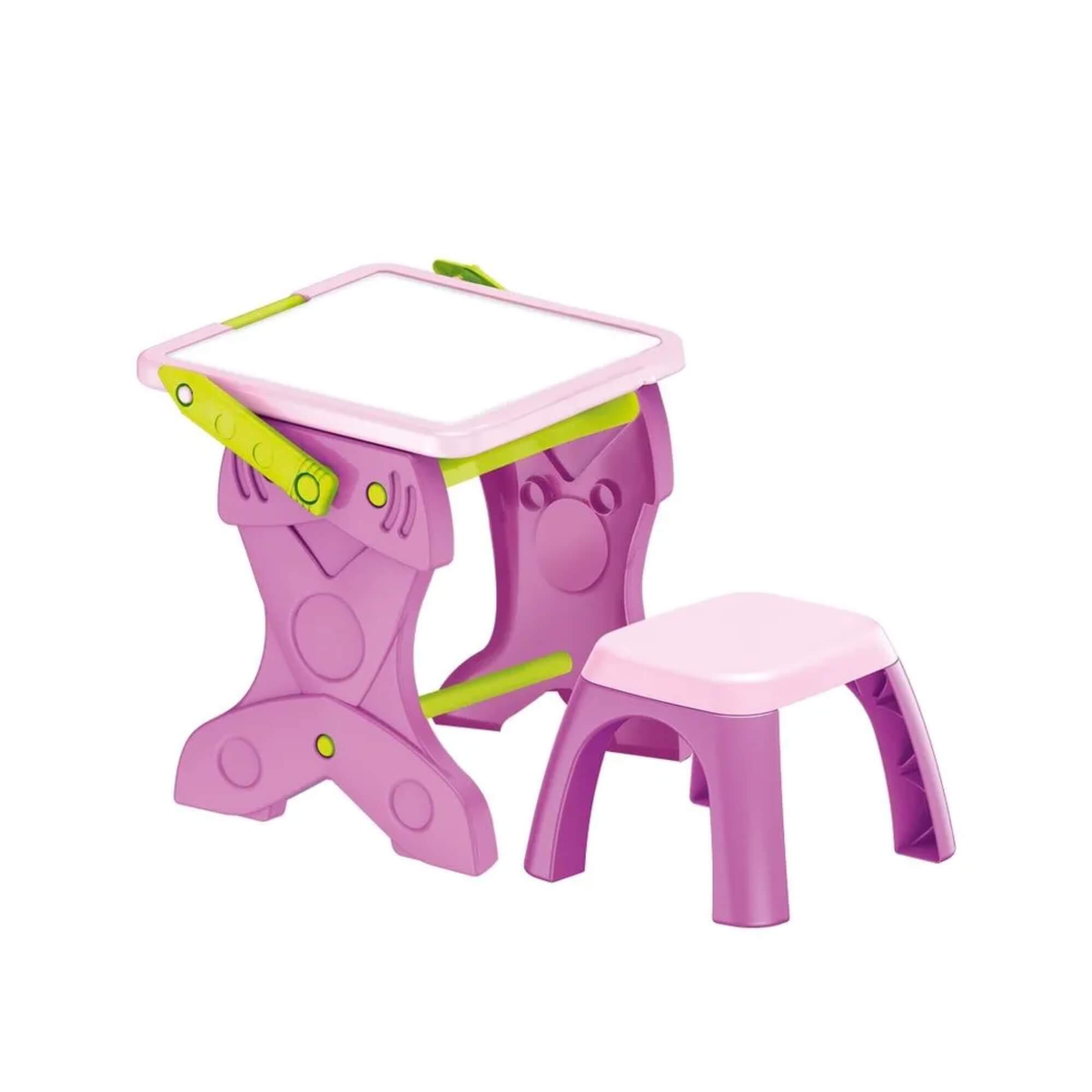 Mesa de Atividades Infantil Banquinho Play e Learn 2 em 1 Multikids BR1766