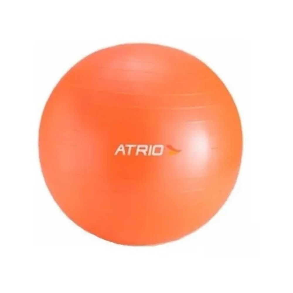 Bola de Ginástica 55cm de Diâmetro Material PVC Laranja Sem Bomba Atrio - ES118