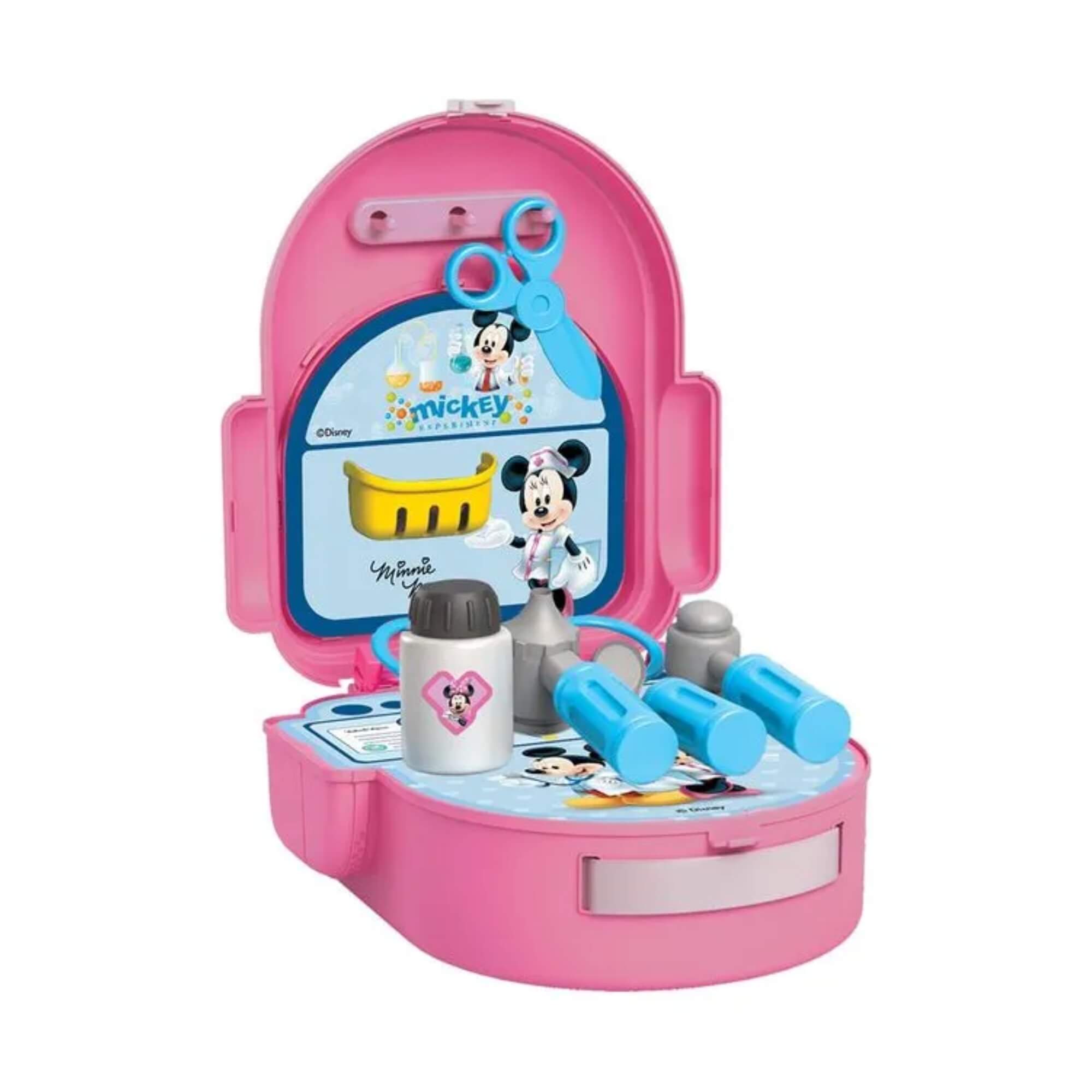 Mochila Consultório da Minnie c/ Acessórios Multikids - BR2186