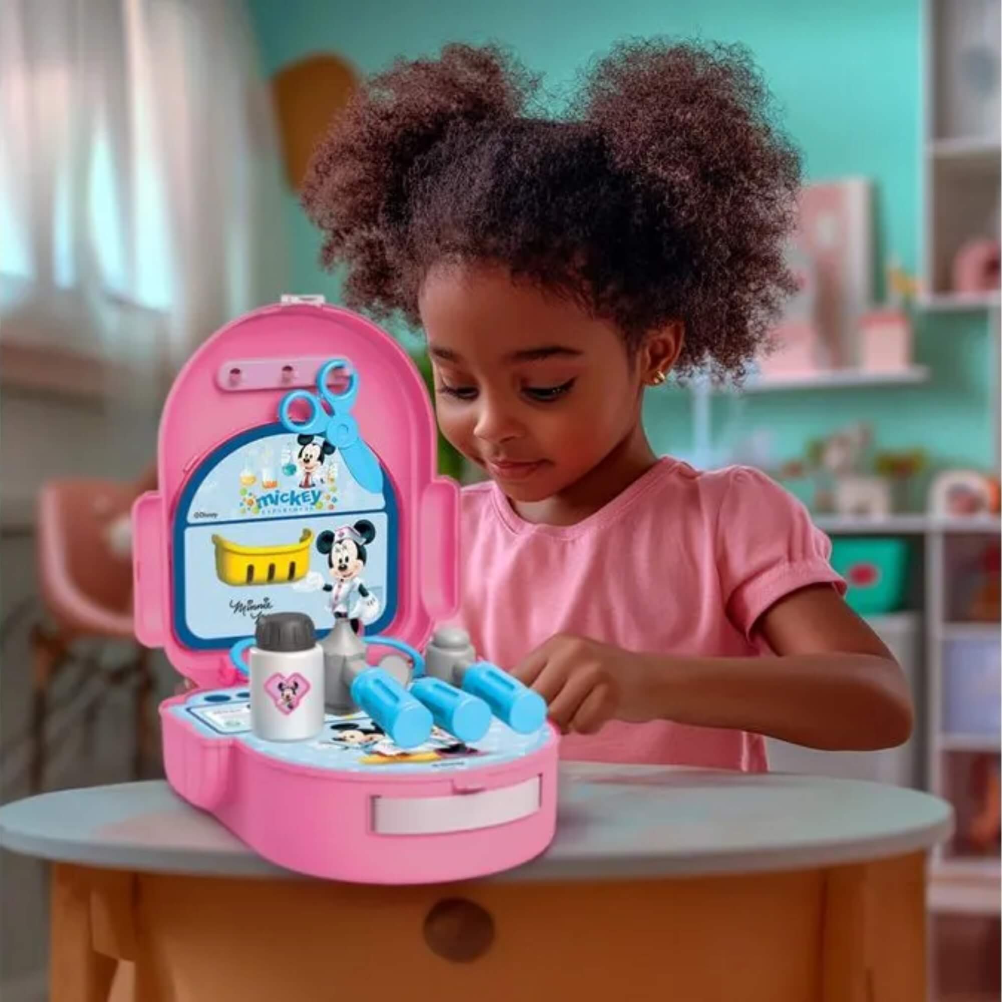 Mochila Consultório da Minnie c/ Acessórios Multikids - BR2186