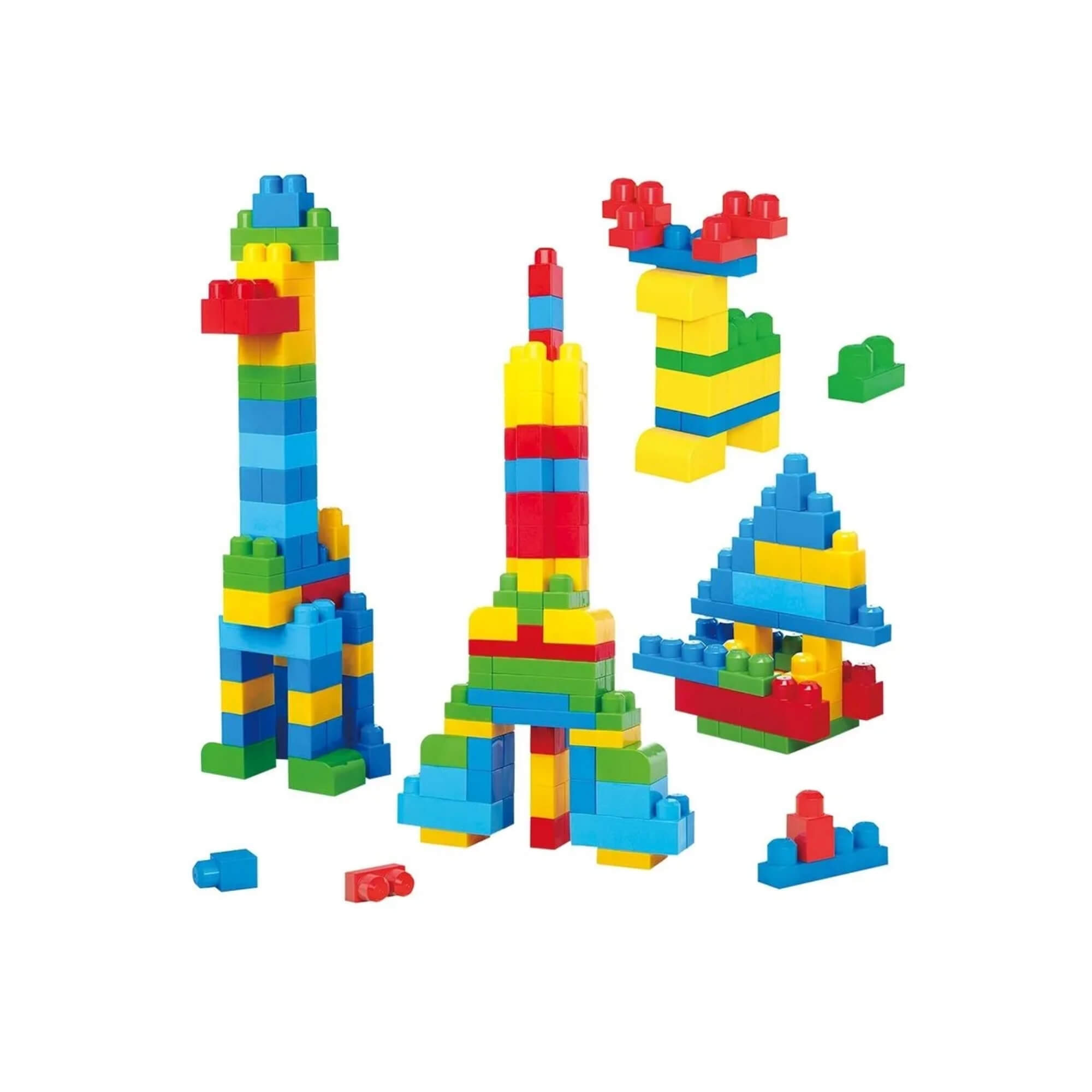Maleta com Blocos Coloridos 60 Peças Cubic JR Multikids - BR2347