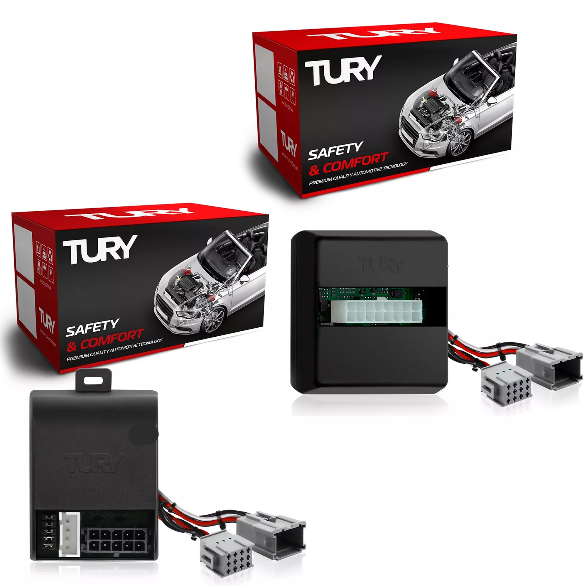 COMP Kit Modulo de Teto e Retrovisores Hyundai I30 2012 plug and play Tury