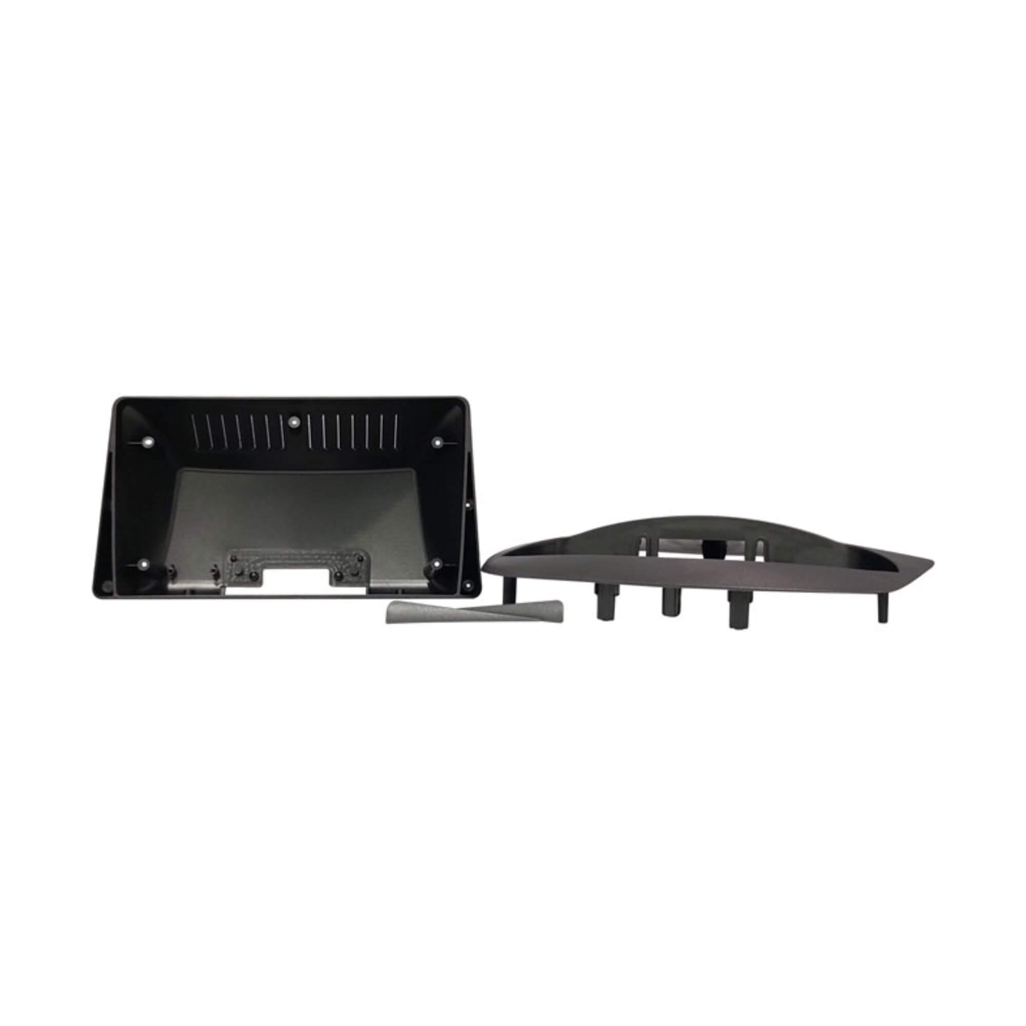 Moldura 9" Pol cor Preto compatível com Fluence 2008 a 2015 Padrão Chinês Expex - EPX9RN008