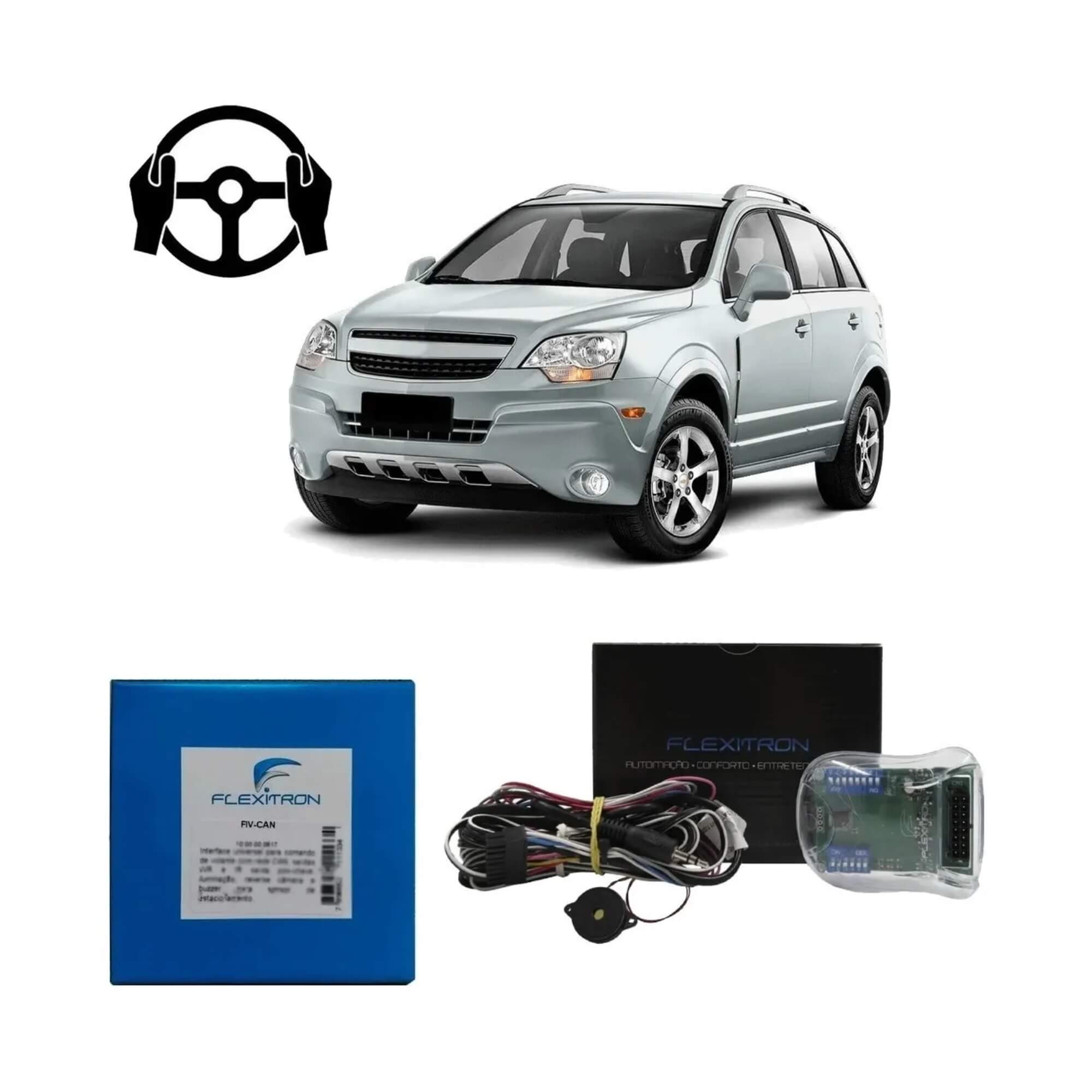 Interface Controle de Volante Universal Rede Can Bus FIV-CAN Flexitron - 10.00.00.0817