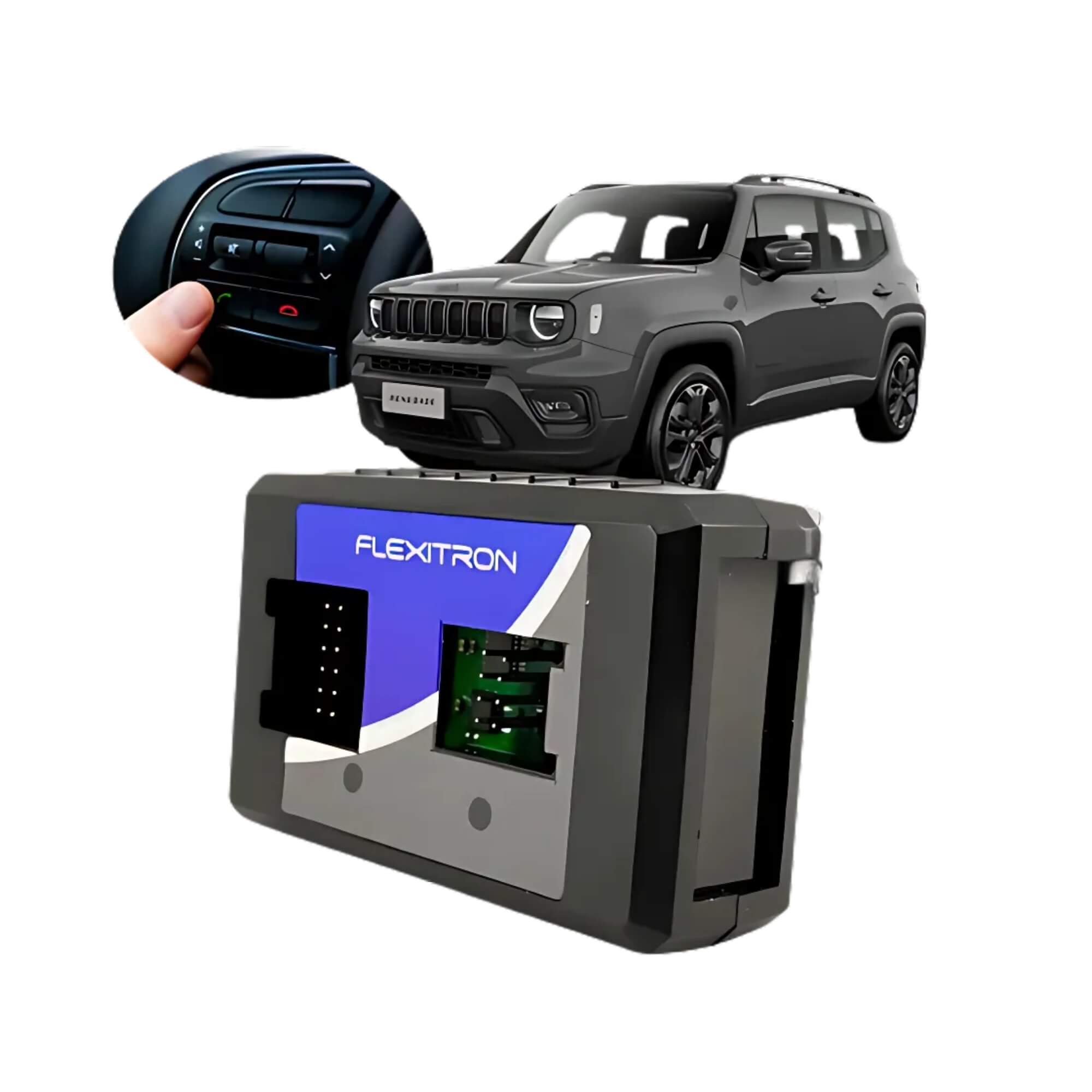 Interface Comando de Volante Plug and Play Renegade PCD 2025 FIV JP-01 Flexitron - 10.00.00.1569