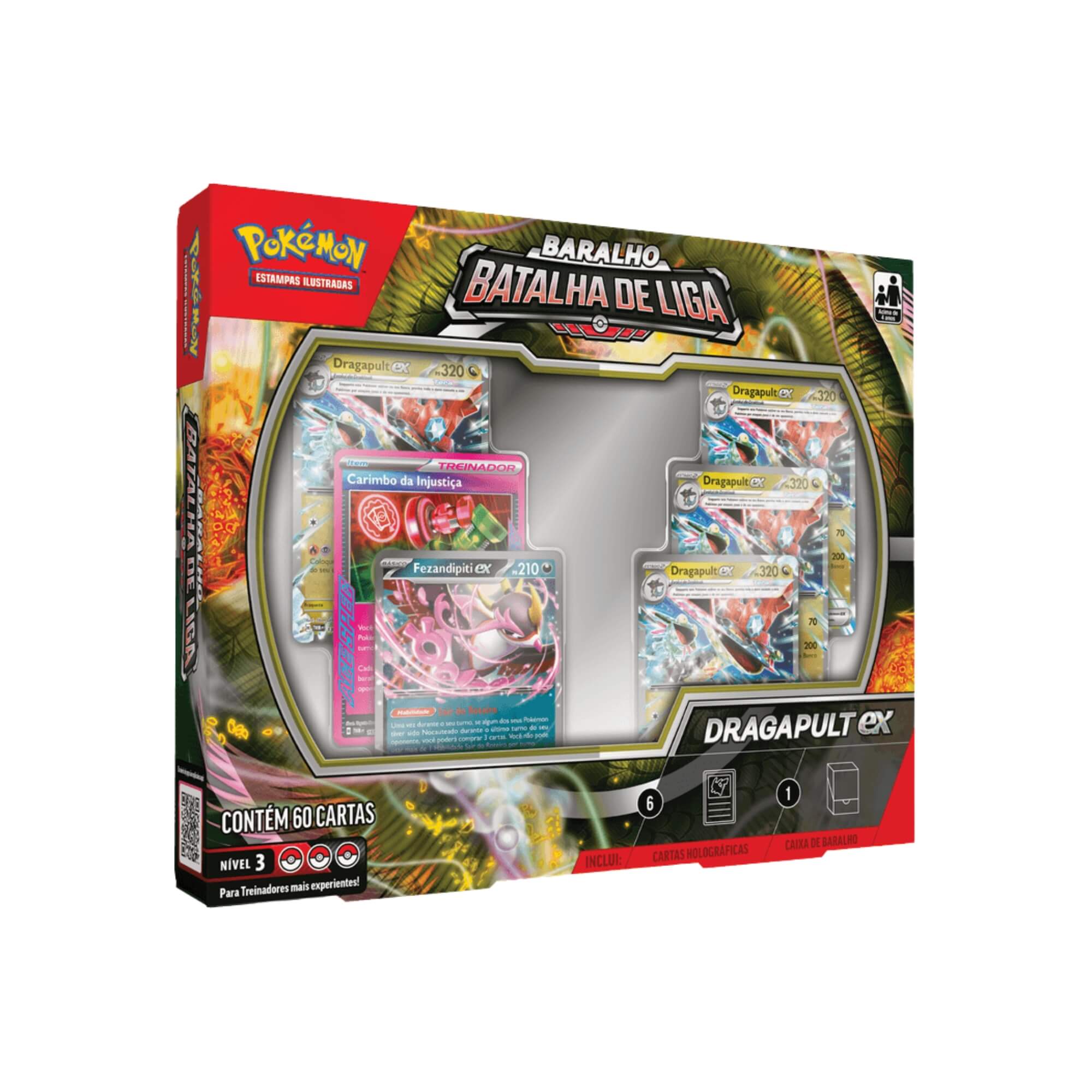 Deck Batalha de Liga Pokemon Dragapult EX Copag - 35245