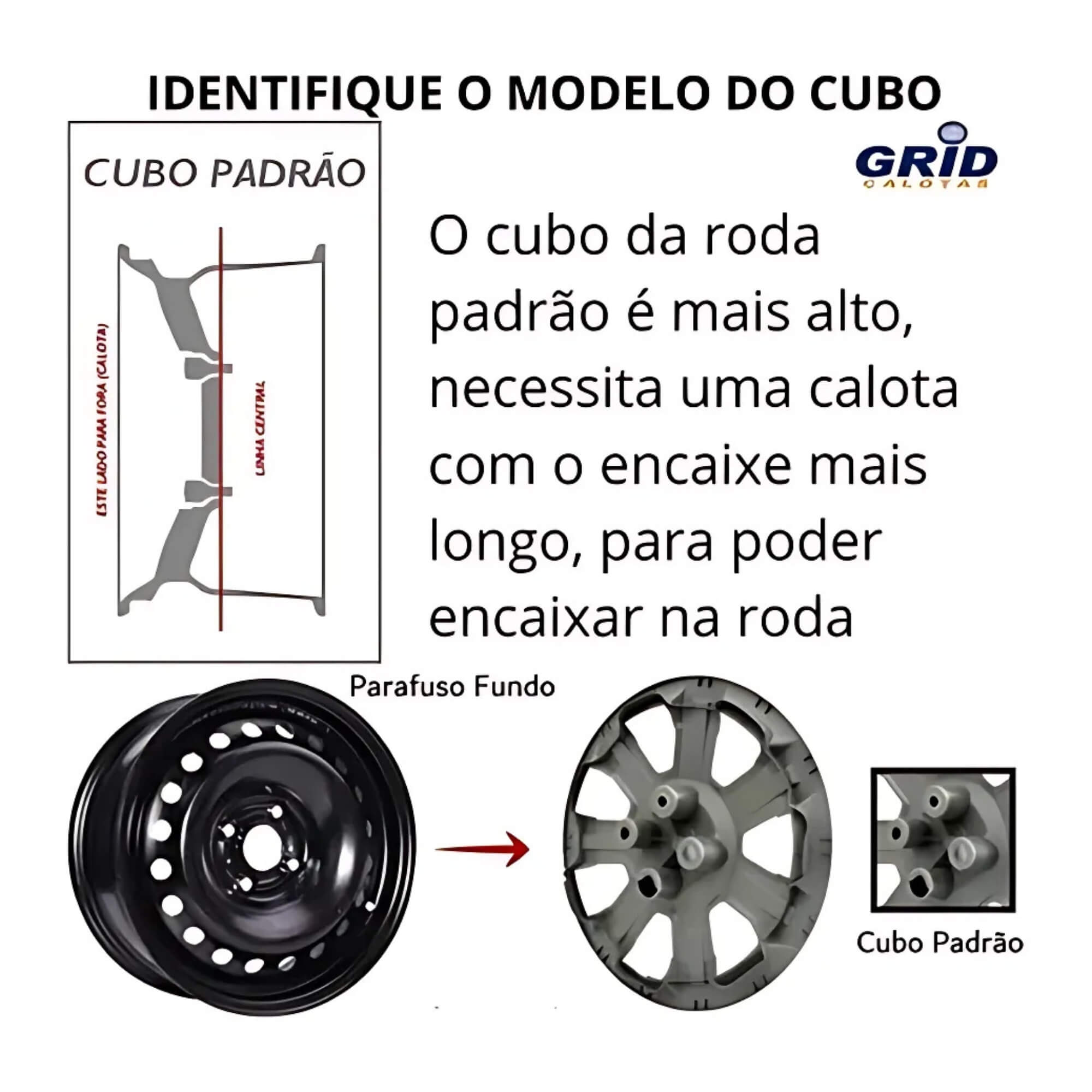 Calota Aro 13" Preto Brilho Modelo Celta 2012 a 2015 Jogo c/4 Calotas Grid - 042CB-POB-E