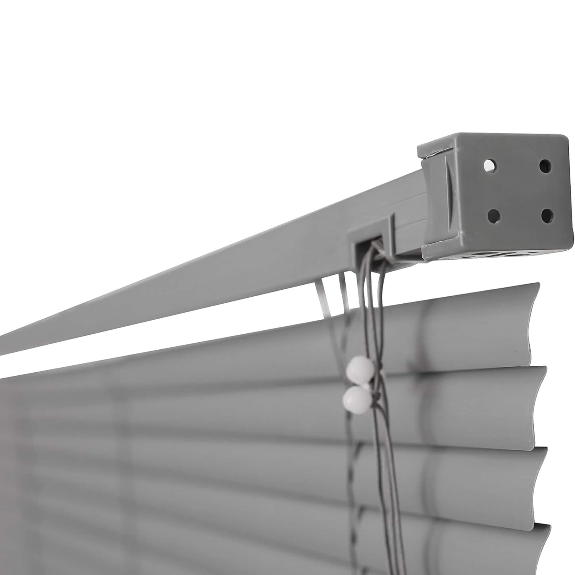 Persiana Horizontal PVC 25mm 80x130cm Chumbo para Janela Conthey Evolux - D157281M