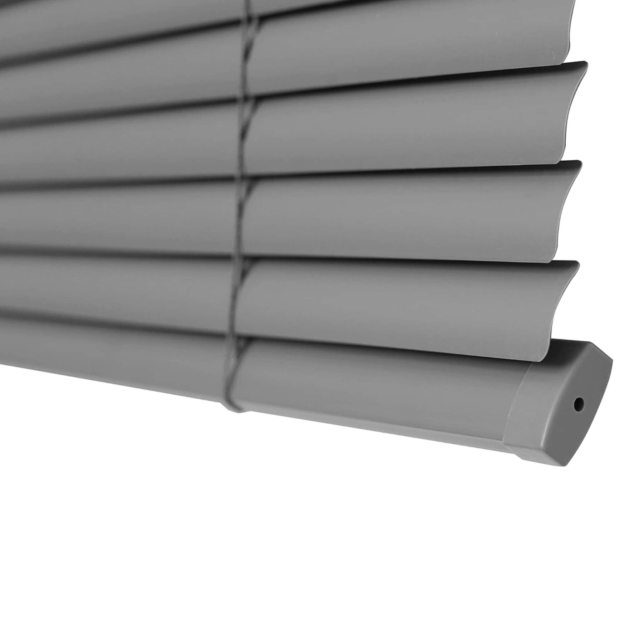 Persiana Horizontal PVC 25mm 80x130cm Chumbo para Janela Conthey Evolux - D157281M