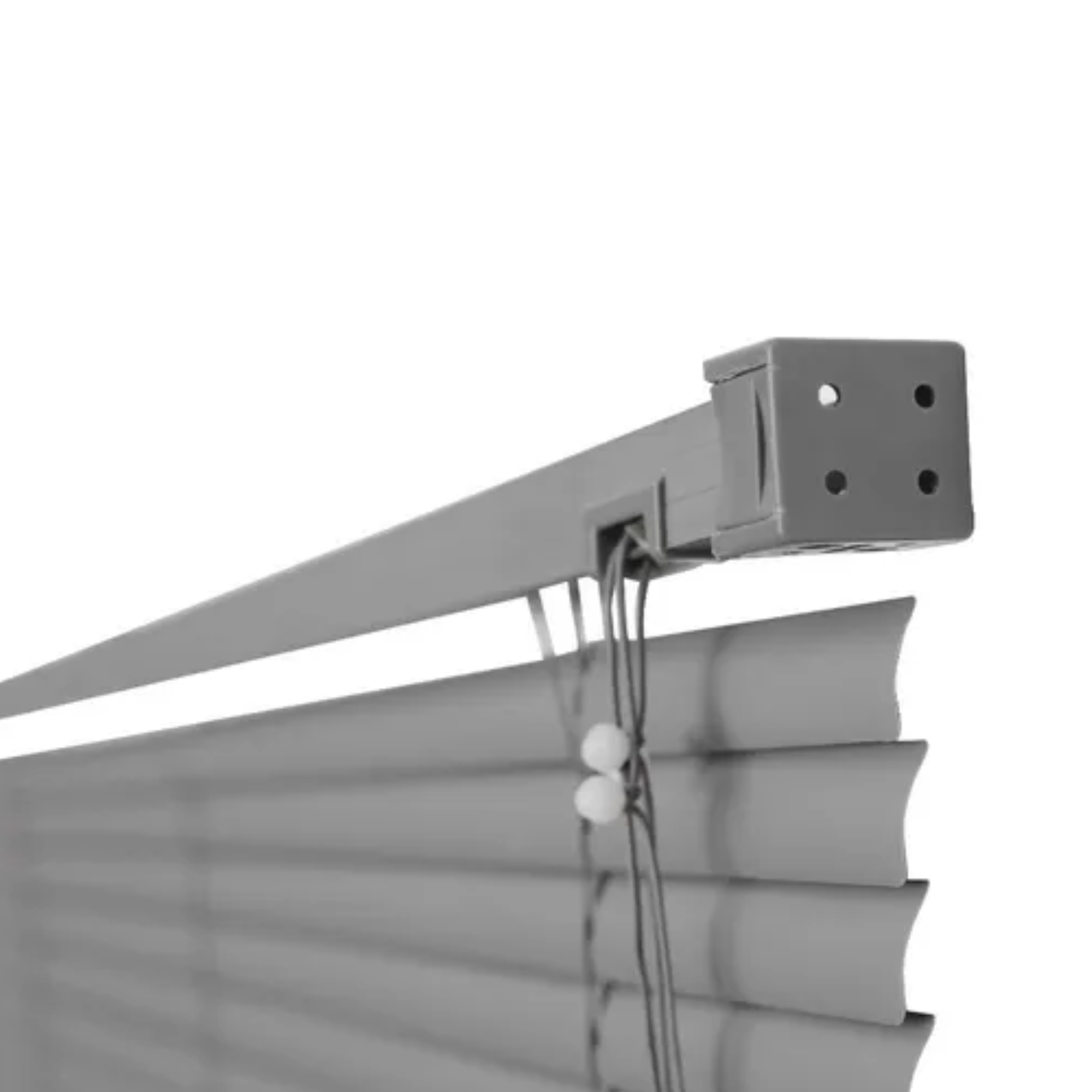 Persiana Horizontal PVC 25mm 100x160cm Chumbo Premier para Janela Conthey Evolux - D113179M