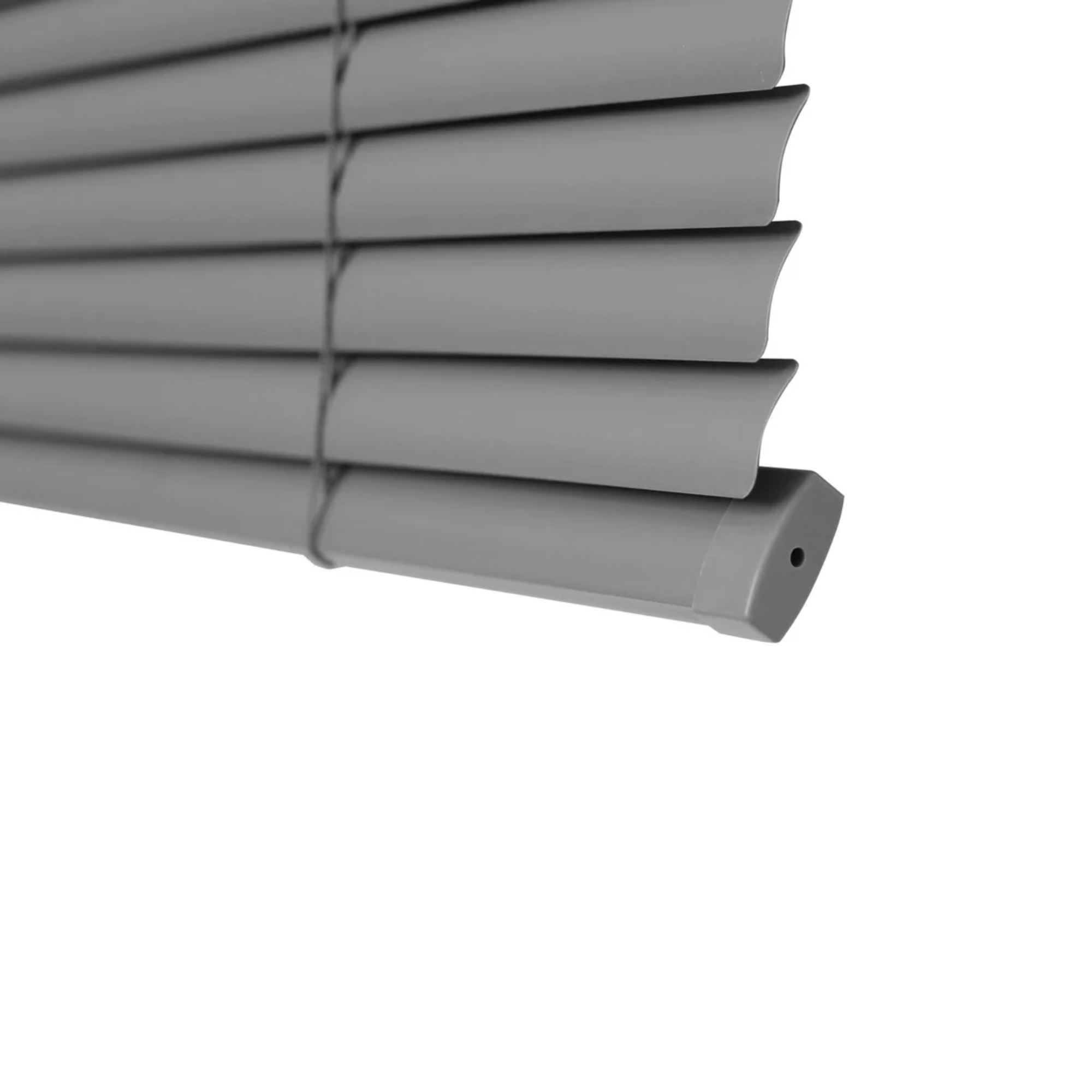 Persiana Horizontal PVC 25mm 100x160cm Chumbo Premier para Janela Conthey Evolux - D113179M