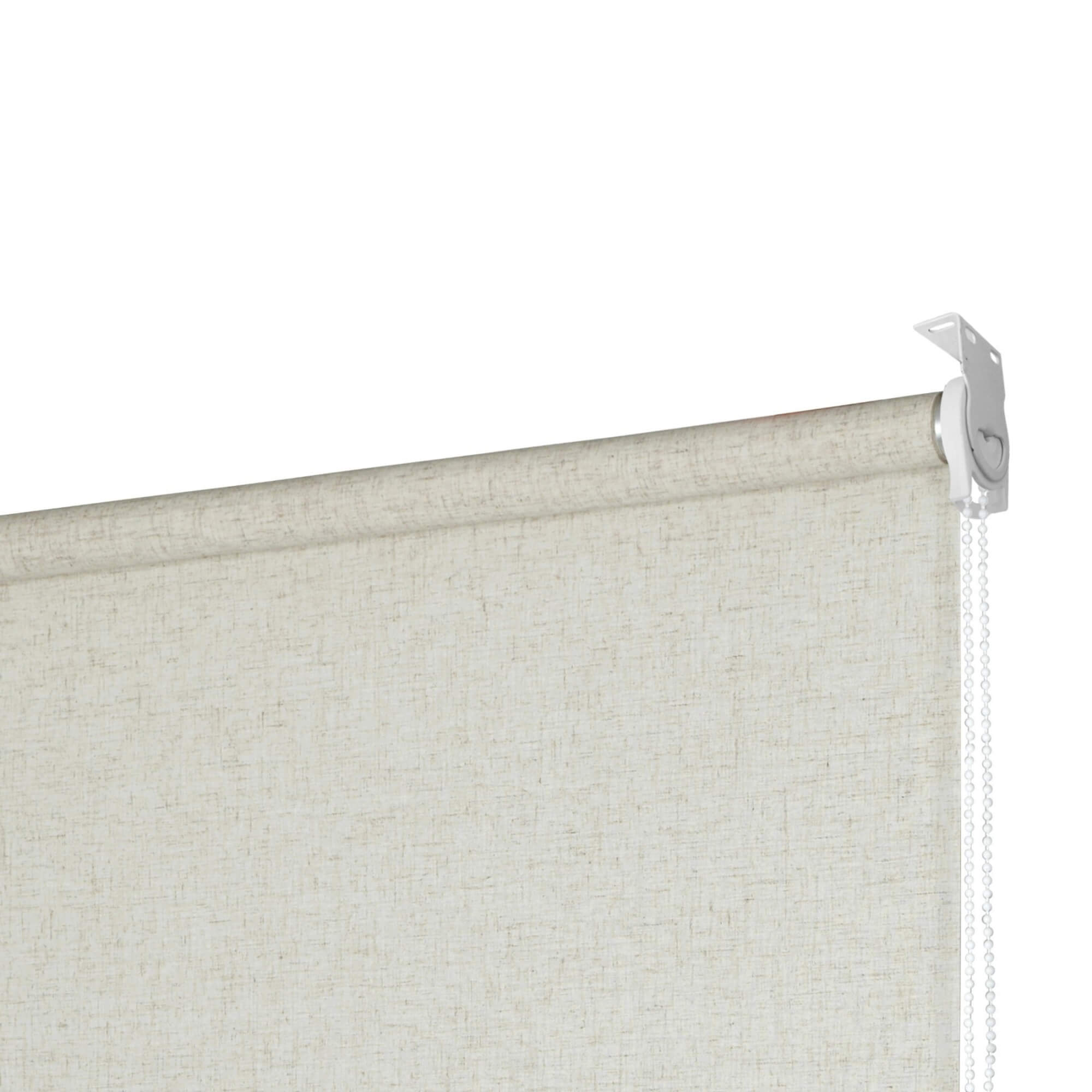 Persiana Rolo Linho 100x220cm Bege para Janela Conthey Evolux - L169312B
