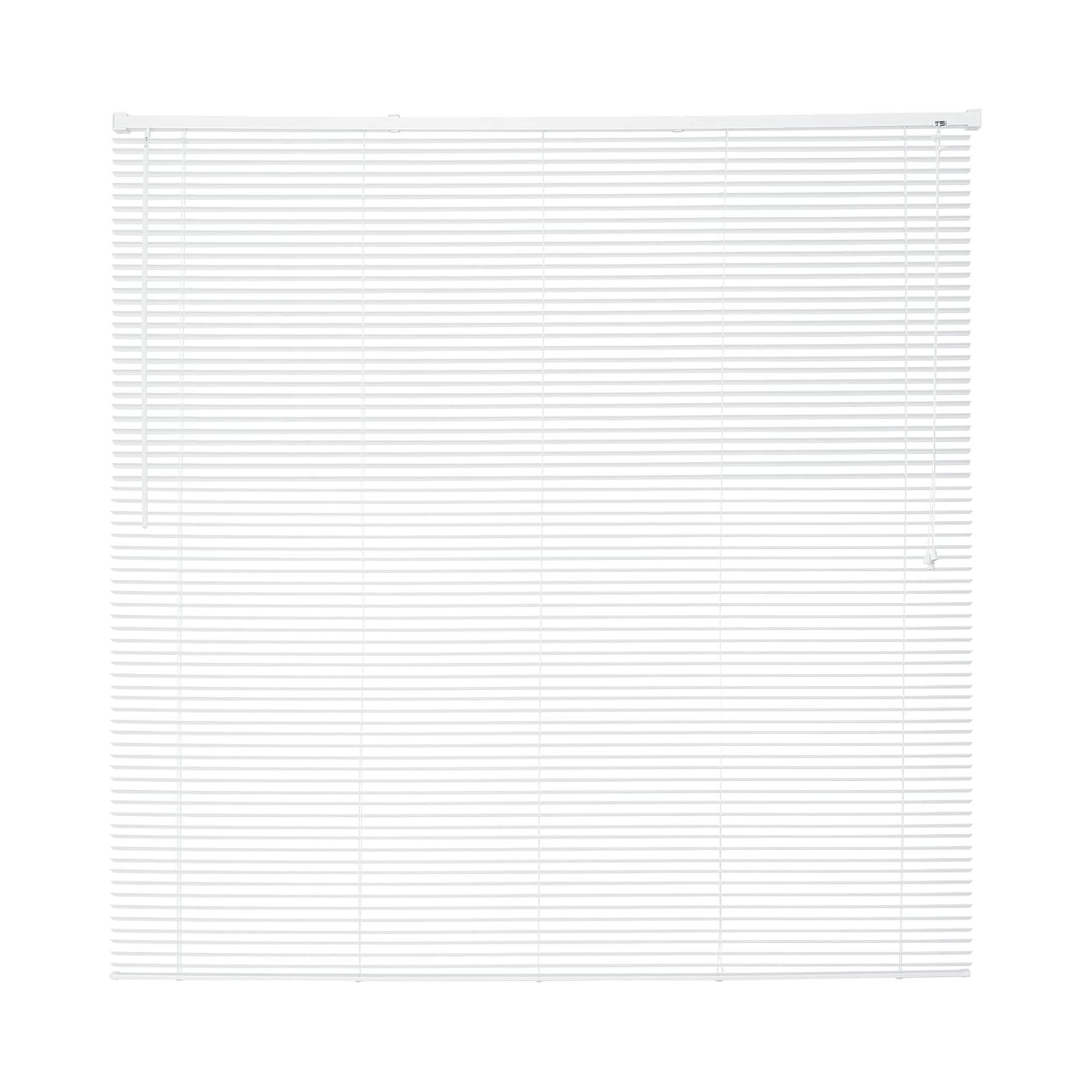 Persiana Horizontal PVC 25mm 120x130cm Branca para Janela Conthey Evolux - D148033A