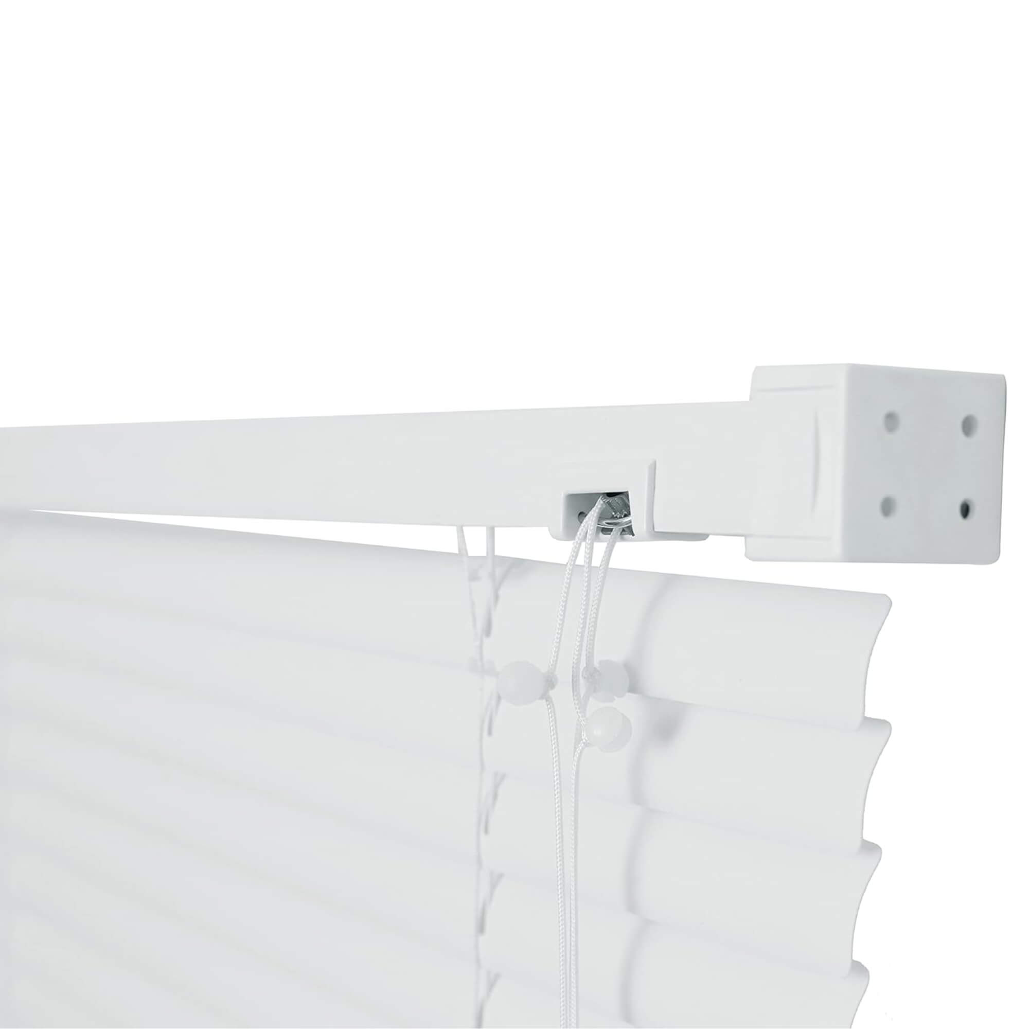 Persiana Horizontal PVC 25mm 120x130cm Branca para Janela Conthey Evolux - D148033A