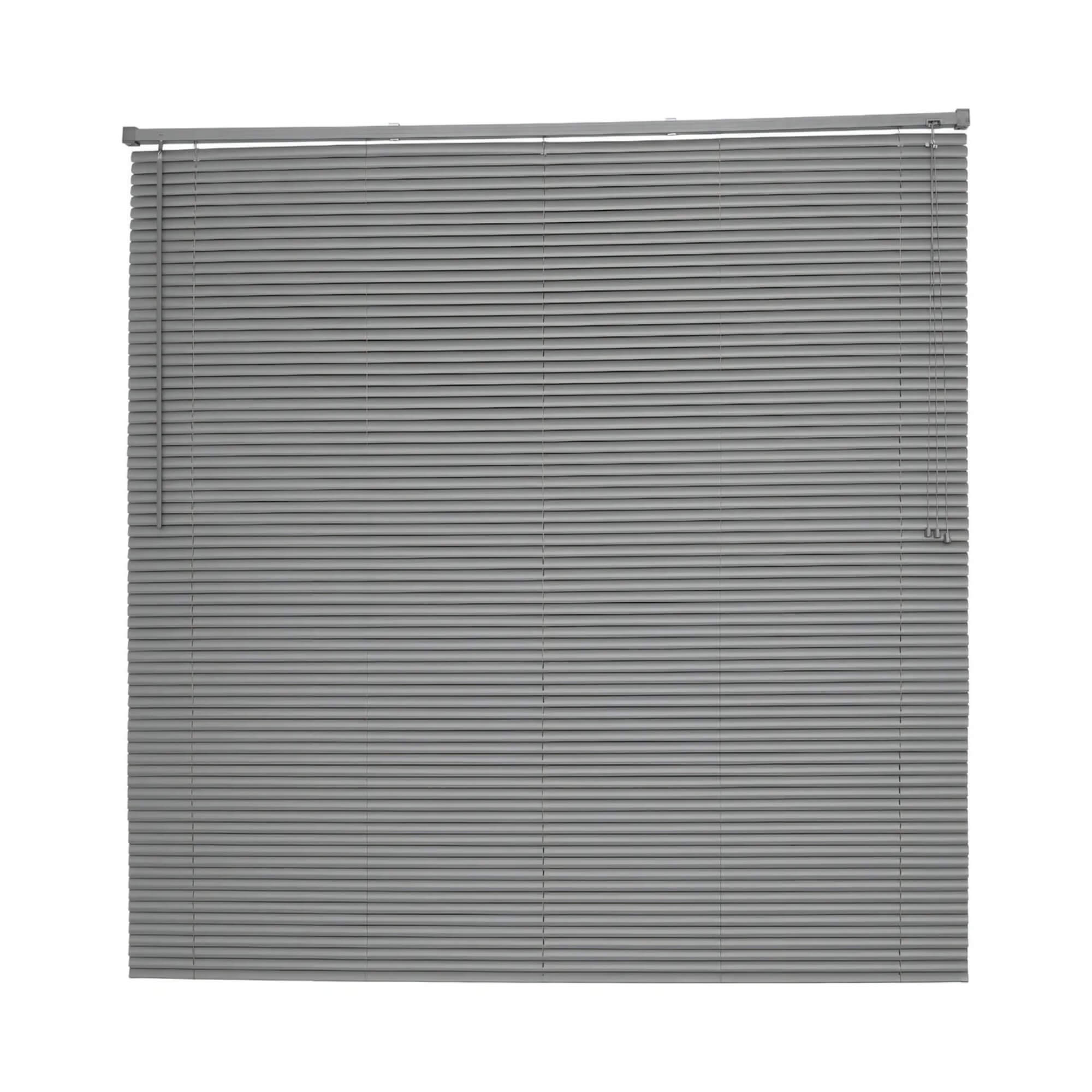 Persiana Horizontal PVC 25mm 140x130cm cor Chumbo Conthey Evolux - D148034M
