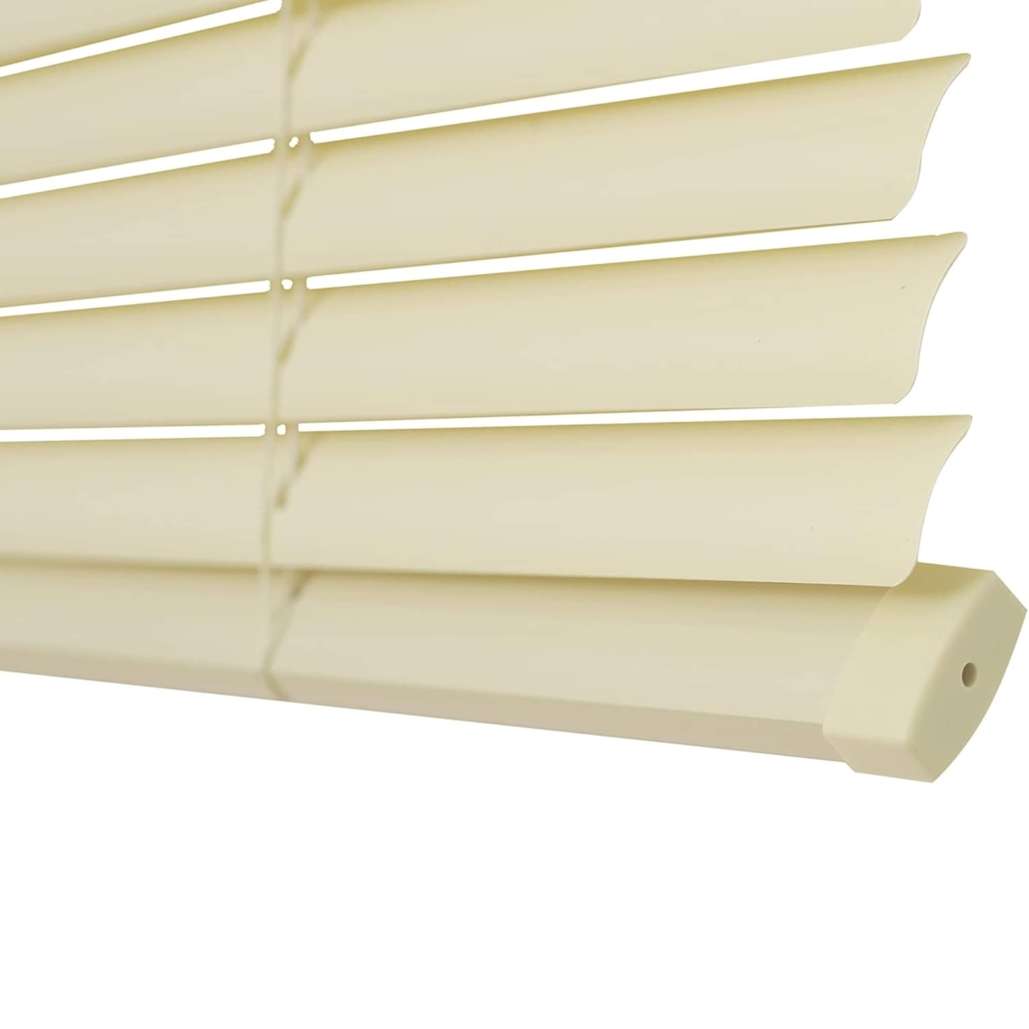 Persiana Horizontal PVC 25mm 160x130cm cor Bege Conthey Evolux - D148035B