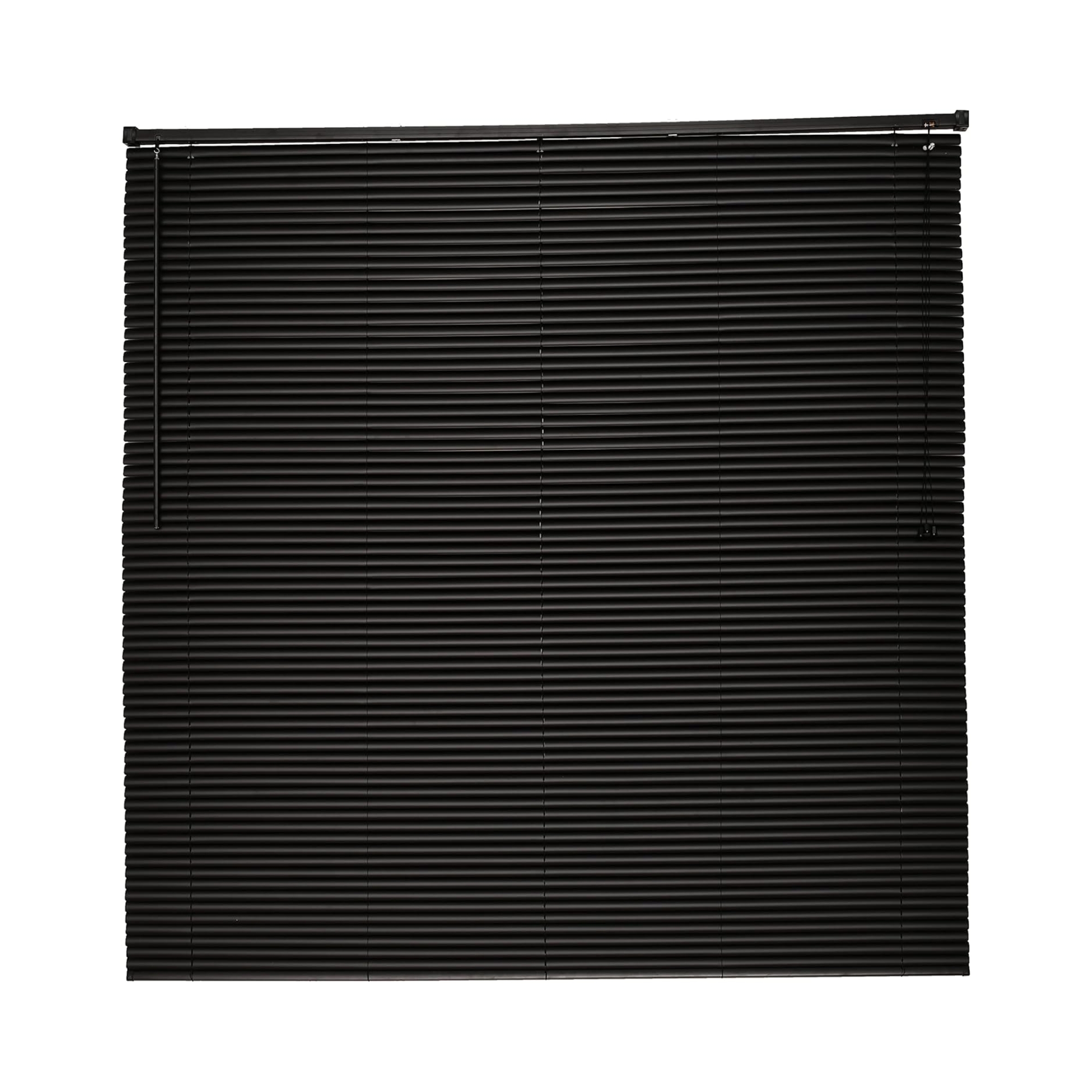 Persiana Premier Horizontal PVC 25mm 140x160cm Preta Conthey Evolux - D113182E