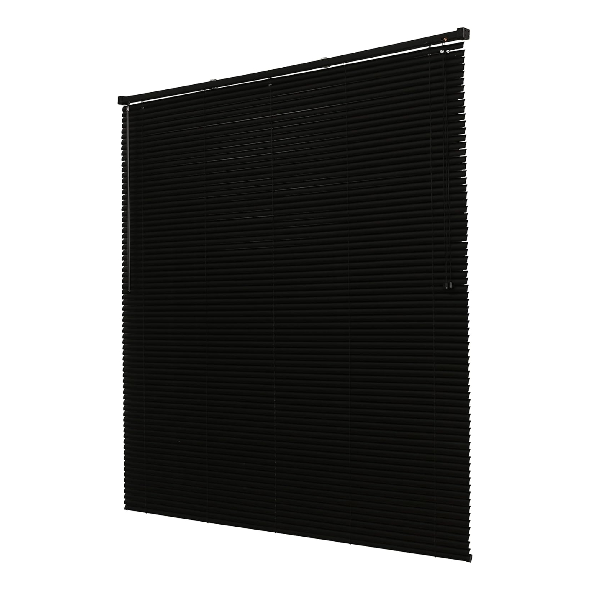 Persiana Premier Horizontal PVC 25mm 140x160cm Preta Conthey Evolux - D113182E