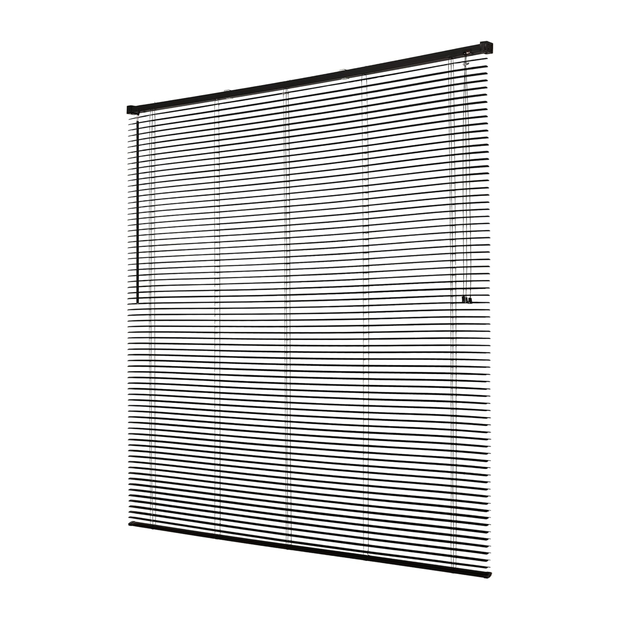 Persiana Premier Horizontal PVC 25mm 140x160cm Preta Conthey Evolux - D113182E