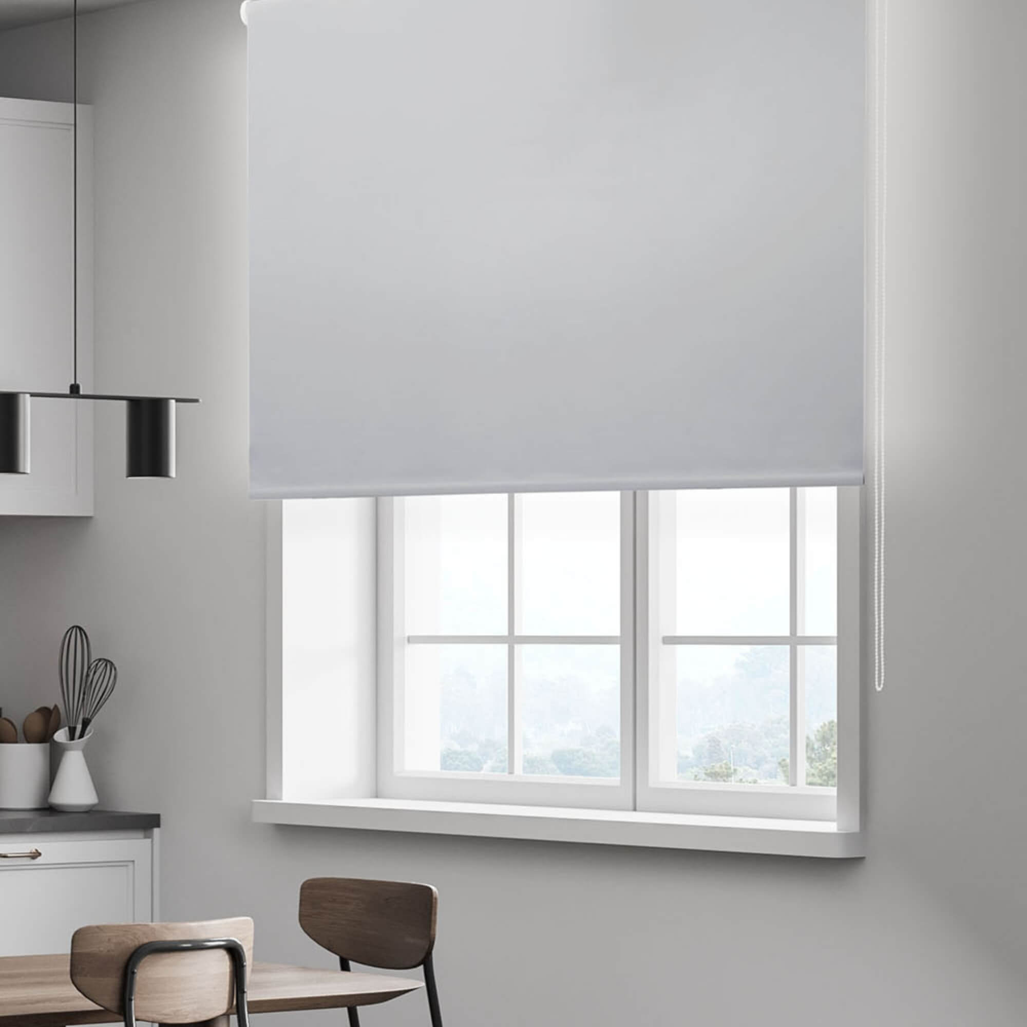 Persiana Rolo Blackout Nouvel 120x160cm Branca Conthey Evolux - D172016G