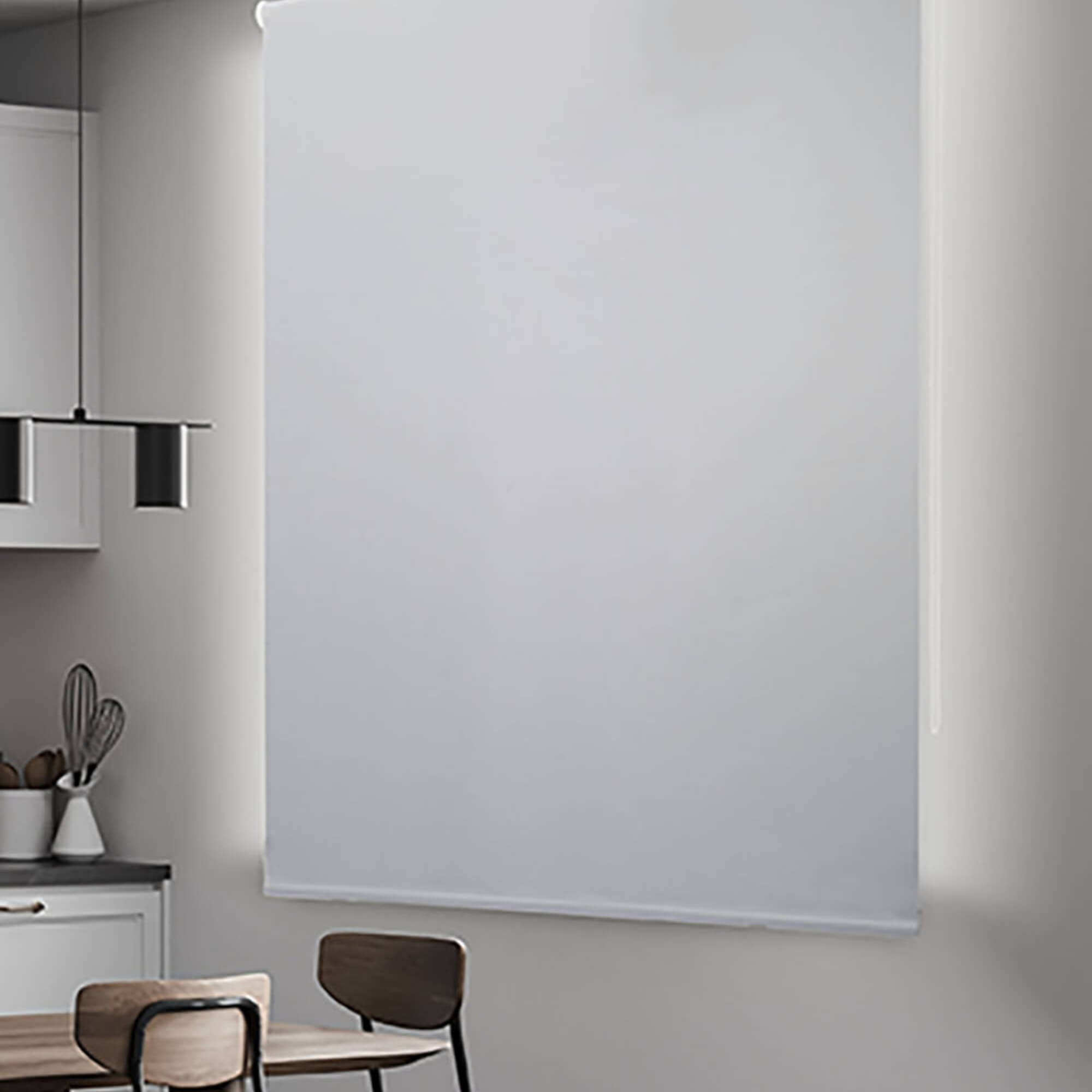Persiana Rolo Blackout Nouvel 120x160cm Branca Conthey Evolux - D172016G