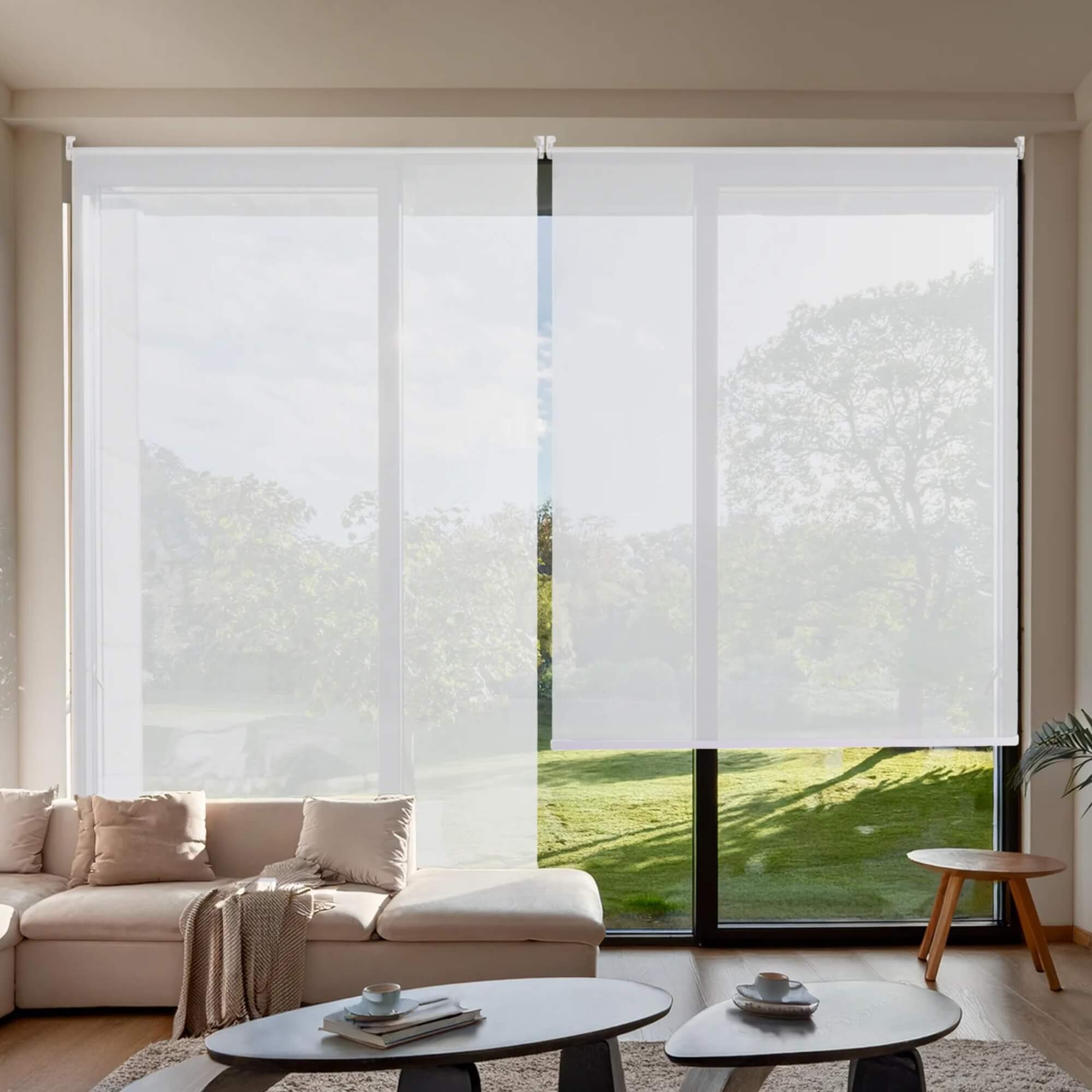 Persiana Screen Rolo Solar 160x160cm Branca Conthey Evolux - D152212A