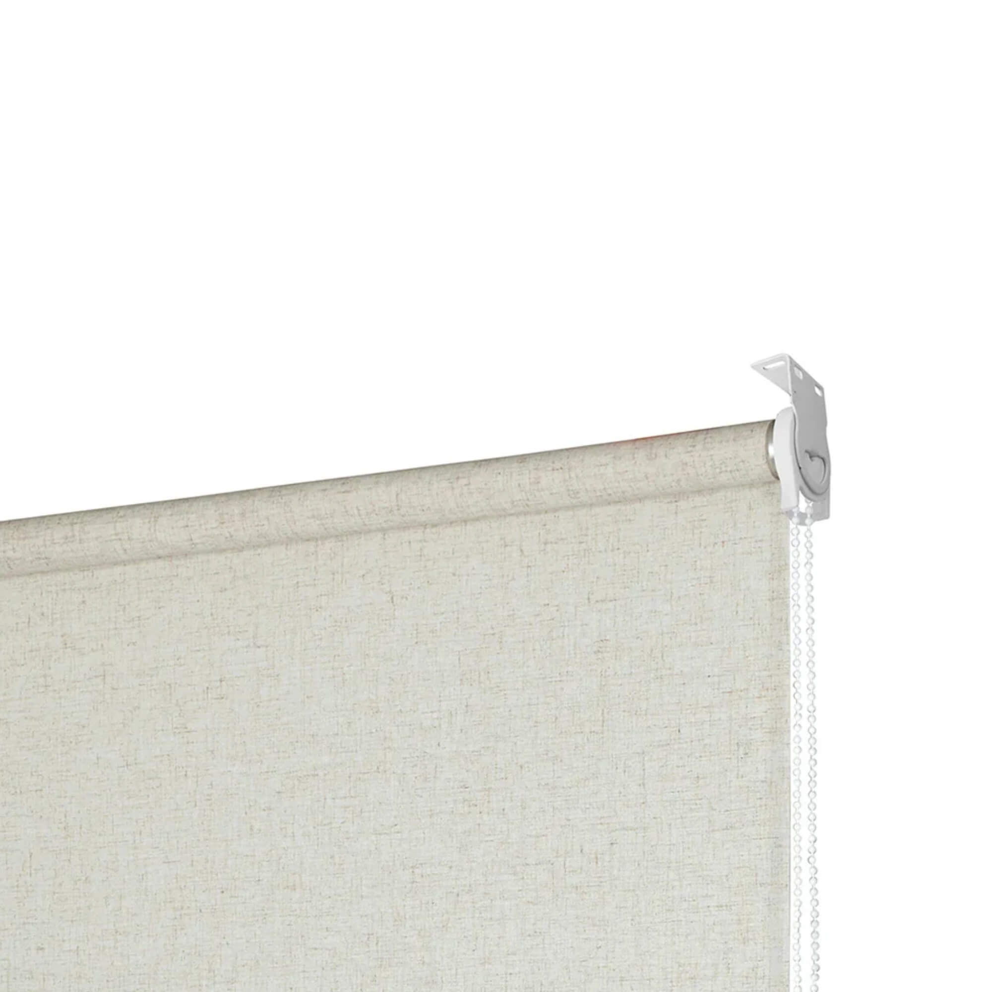 Persiana Rolo Soft Linho 140x220cm Bege Conthey Evolux - D177168B