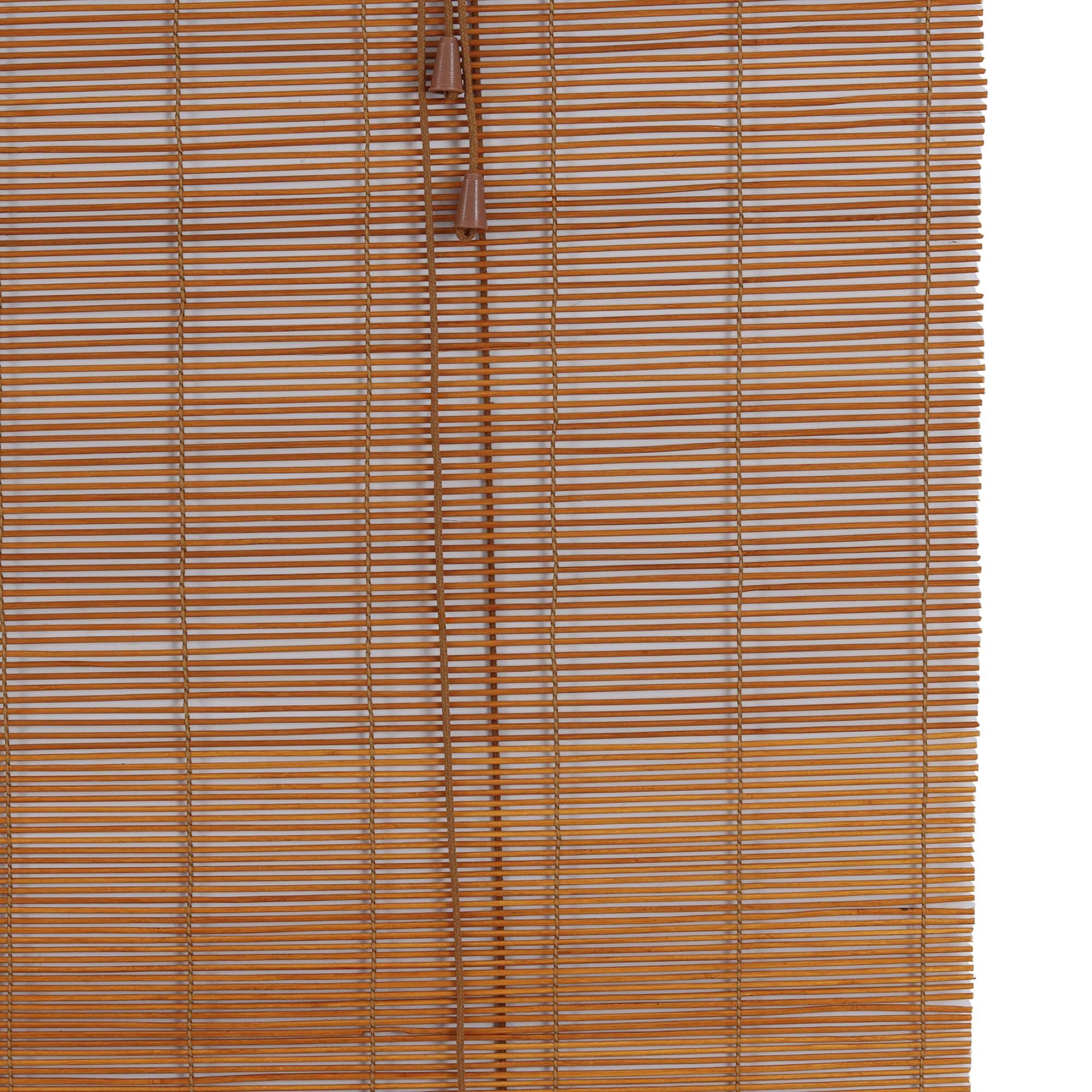 Persiana Rolo Bambu 120x160cm cor Cedro Coleção Hanoy para Janela Conthey Evolux - N2303546