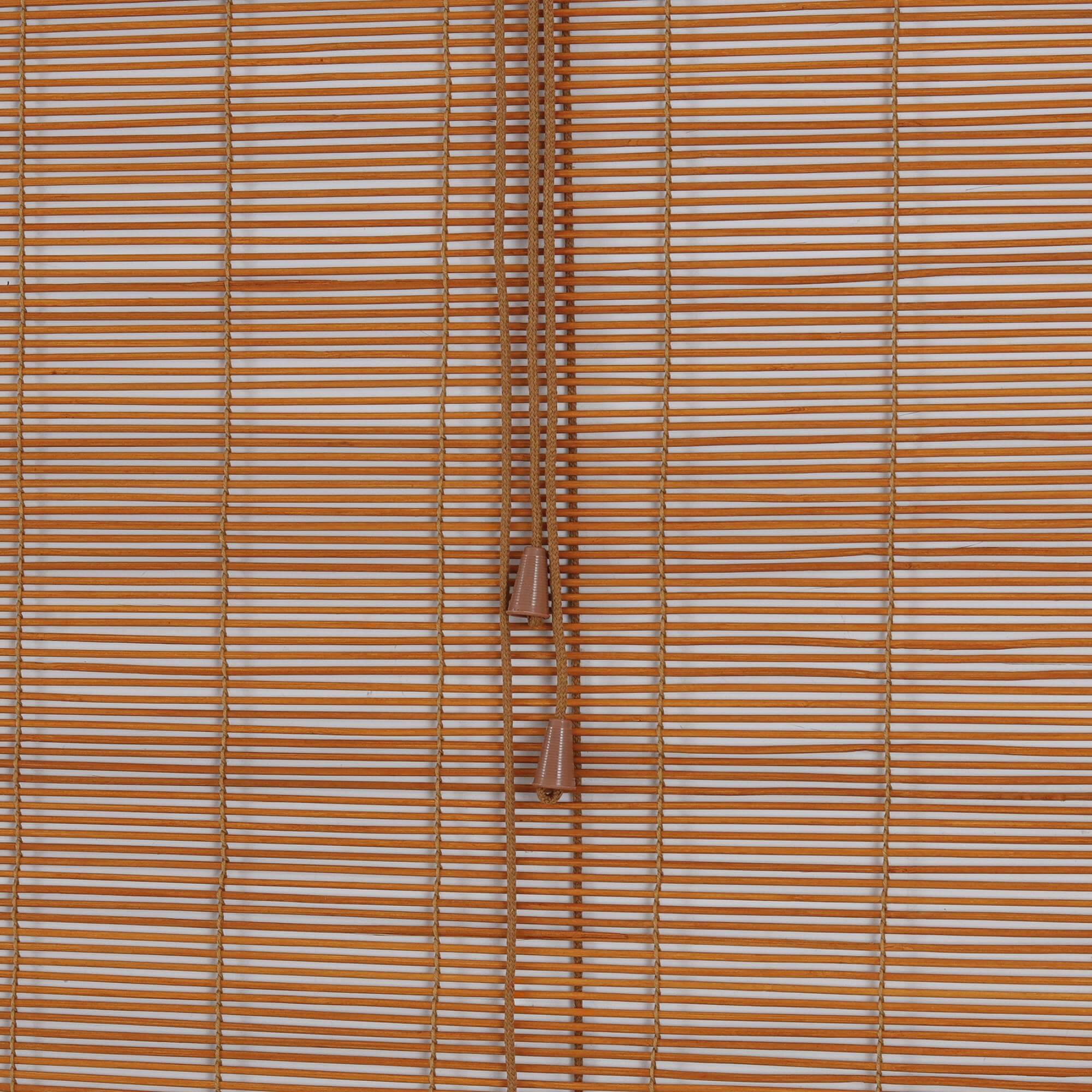 Persiana Rolo Bambu 120x160cm cor Cedro Coleção Hanoy para Janela Conthey Evolux - N2303546