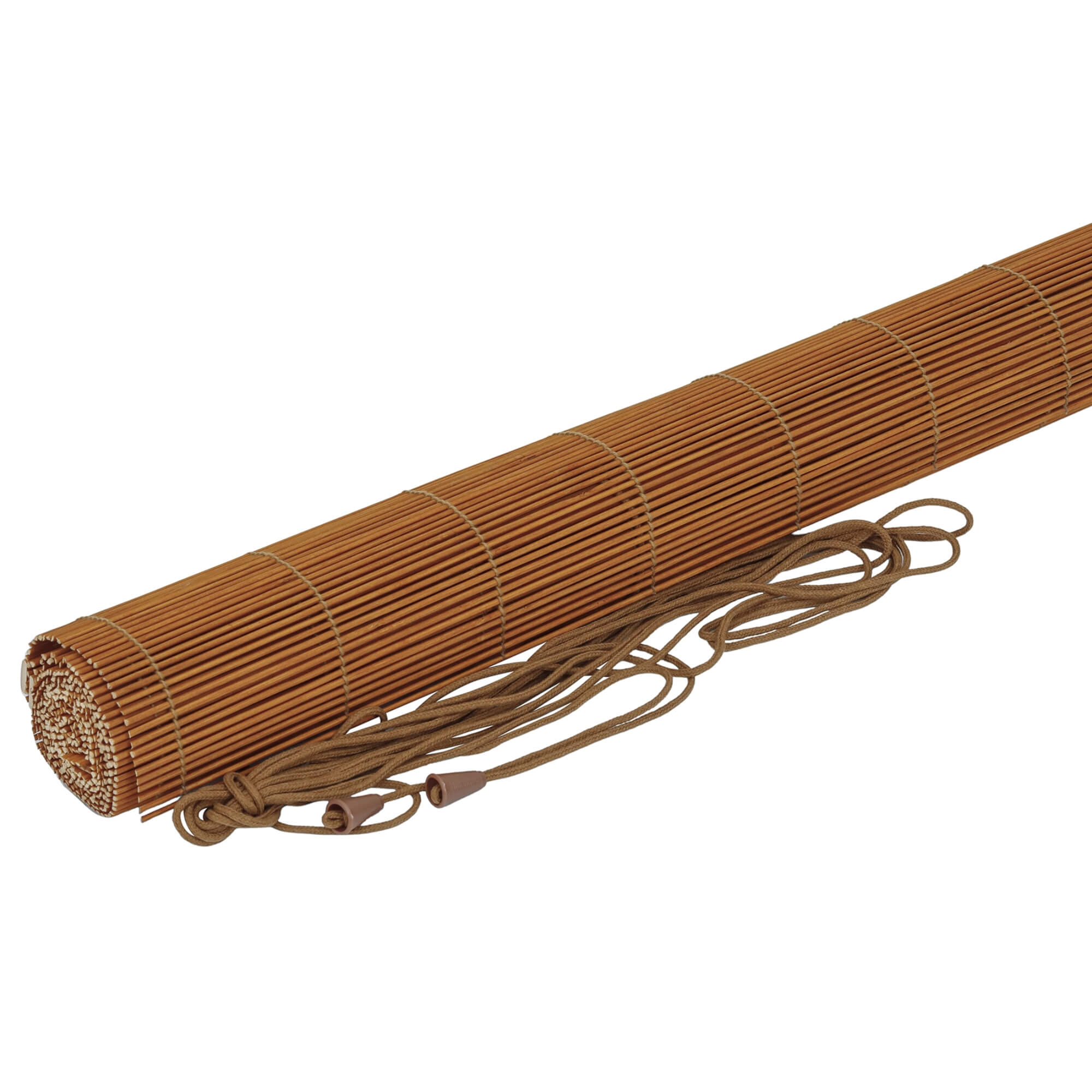 Persiana Rolo Bambu 120x160cm cor Cedro Coleção Hanoy para Janela Conthey Evolux - N2303546