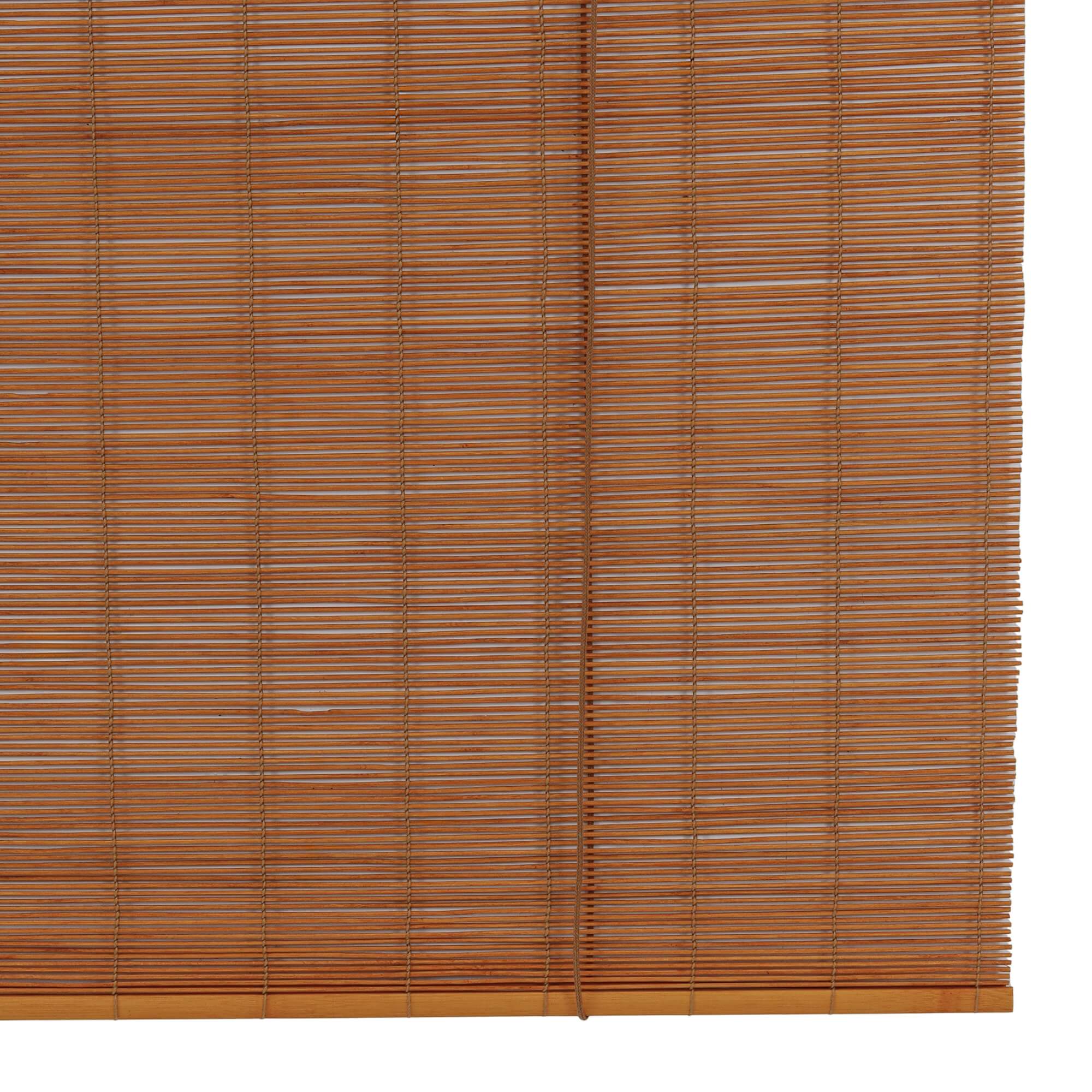 Persiana Rolo Bambu 140x160cm cor Cedro Coleção Hanoy para Janela Conthey Evolux - N2303547