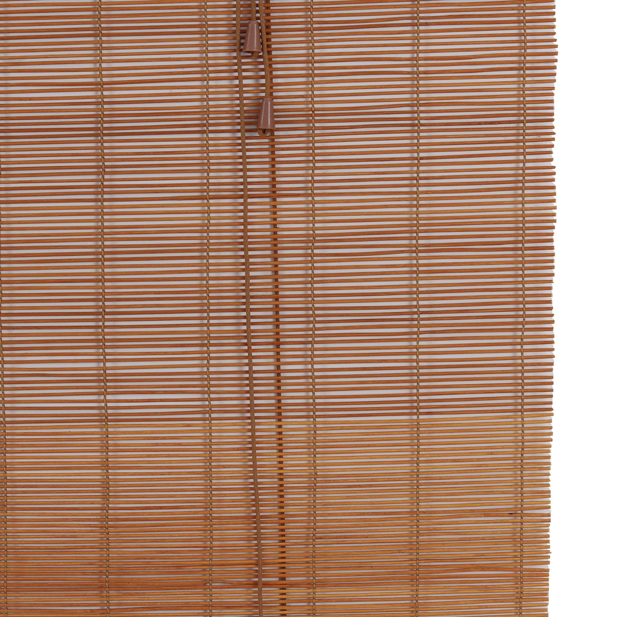 Persiana Rolo Bambu 140x160cm cor Cedro Coleção Hanoy para Janela Conthey Evolux - N2303547