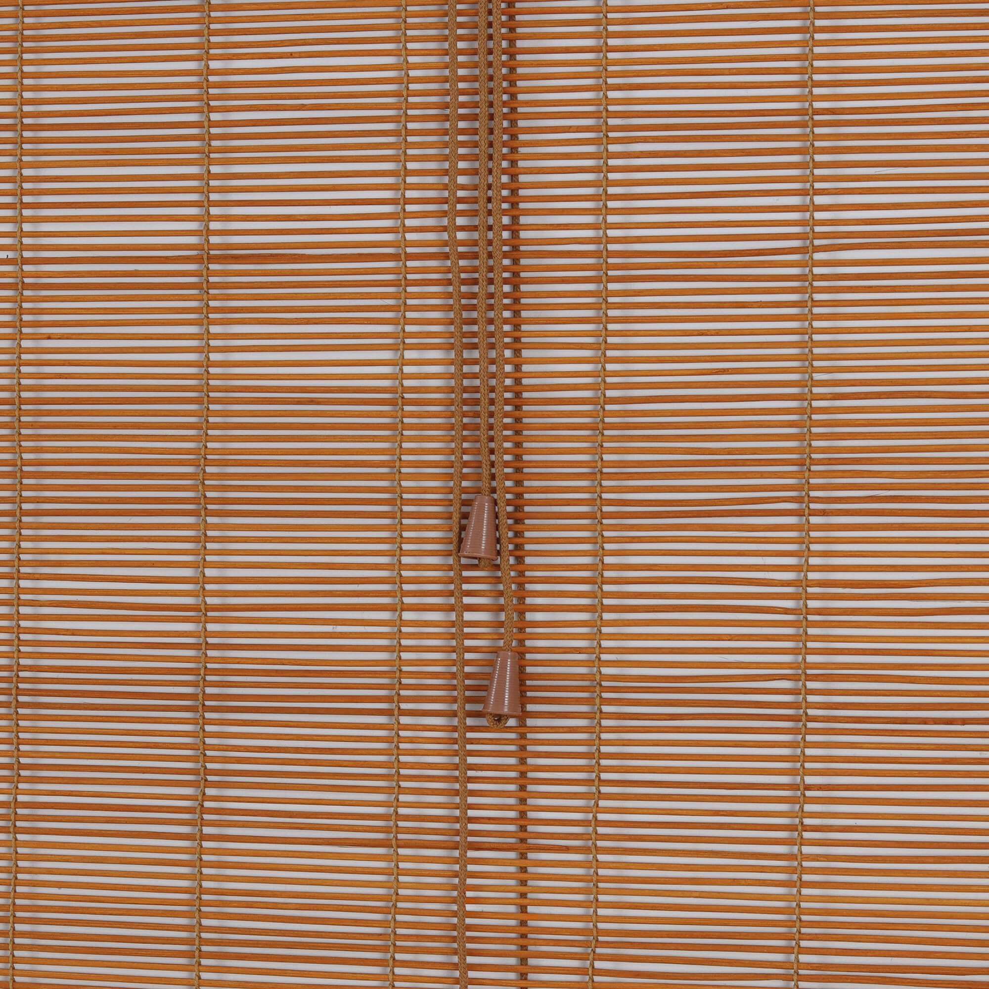 Persiana Rolo Bambu 140x160cm cor Cedro Coleção Hanoy para Janela Conthey Evolux - N2303547