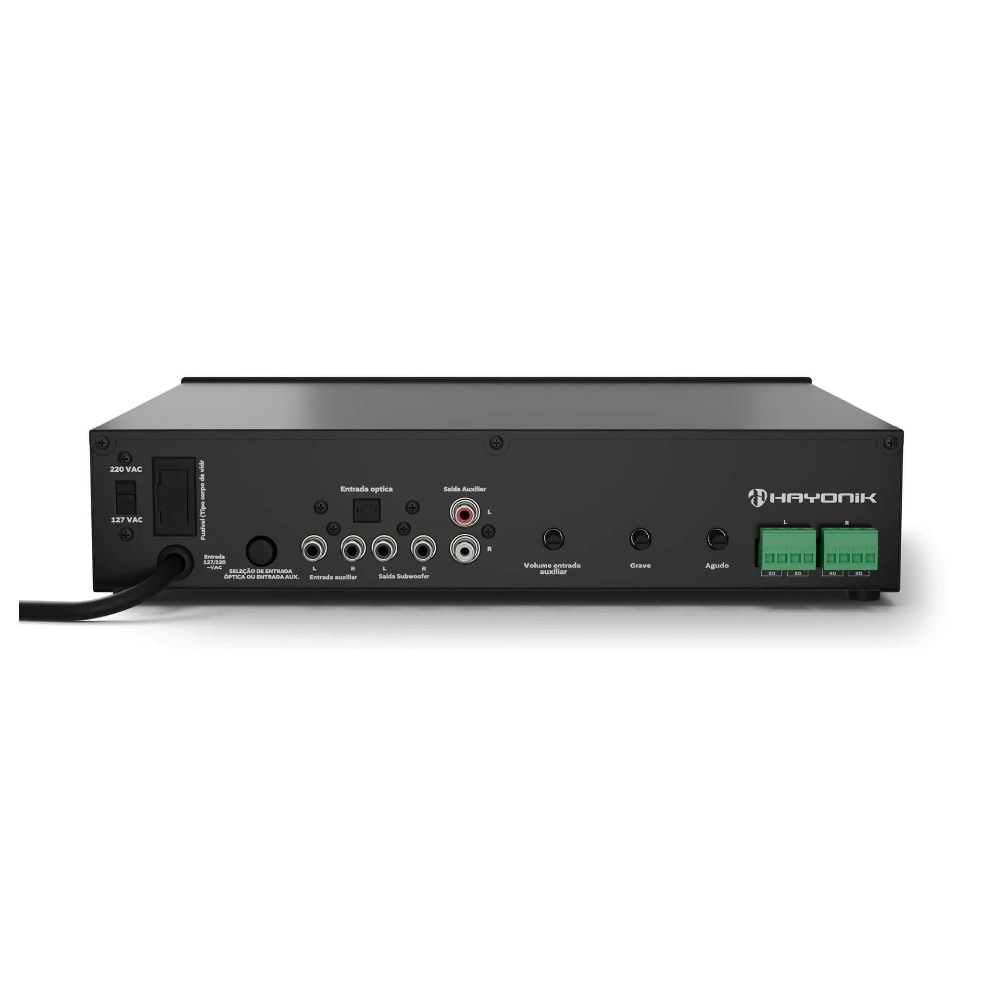 Amplificador Sonora 2200 400W RMS Hayonik - 0000085787