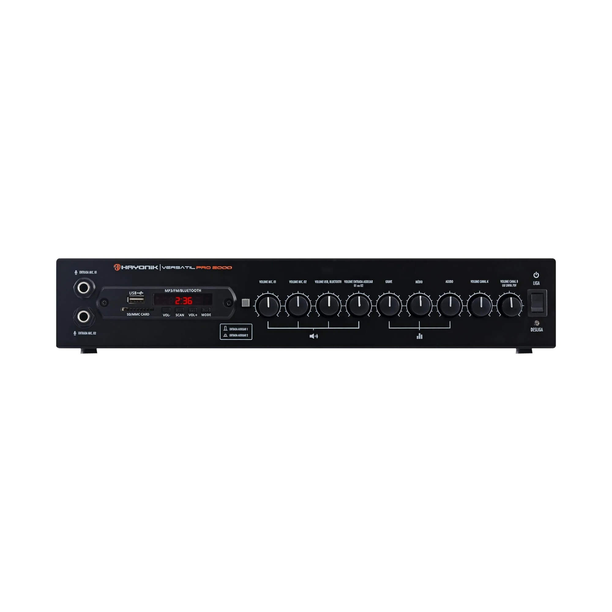 Amplificador PRO2000 200W RMS Hayonik - 0000085837