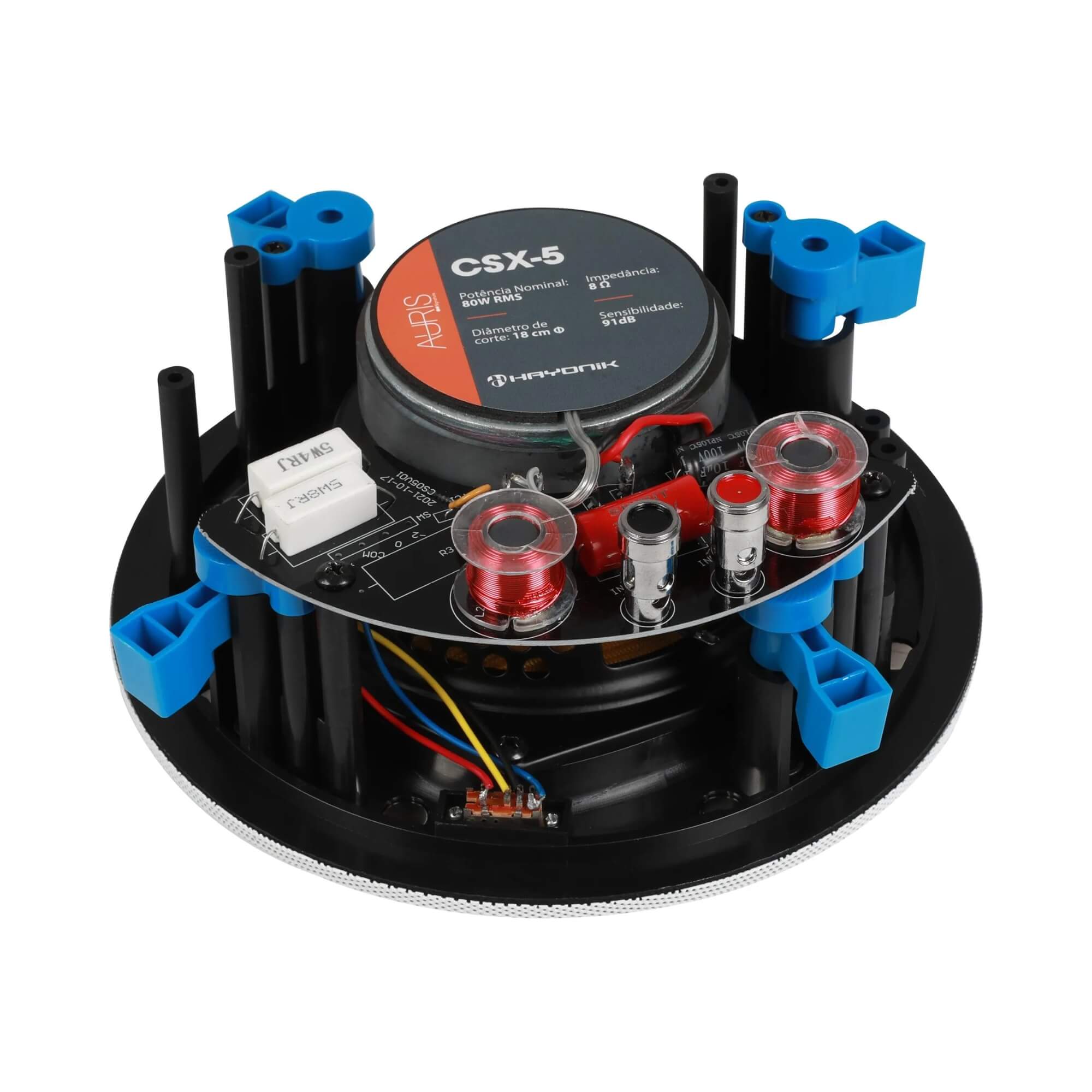 Arandela Auris CSX-5 80W RMS 8Ohms 70Hz-20KHz cor Branca Hayonik - 0000084076