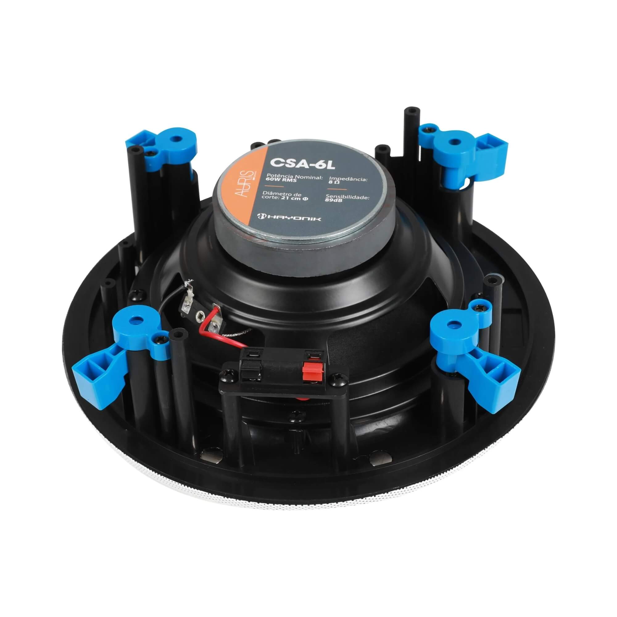 Arandela Auris CSA-6L 60W RMS 8Ohms 70Hz-20KHz cor Branca Hayonik - 0000084085