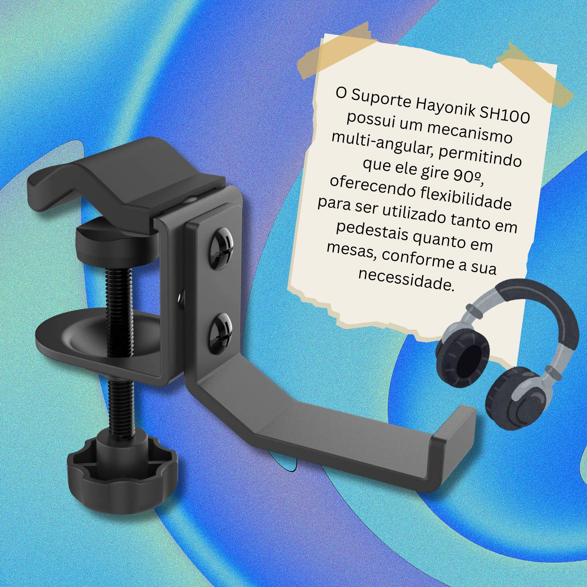 Suporte para Headset SH100 Hayonik - 0000084561