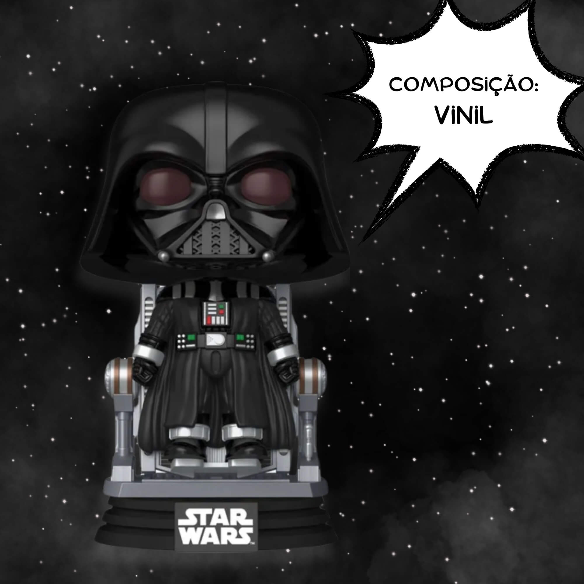 COMP Kit 2 Funko Pop! Star Wars Candide – Darth Vader Rebuild + Stormtrooper Episódio IV