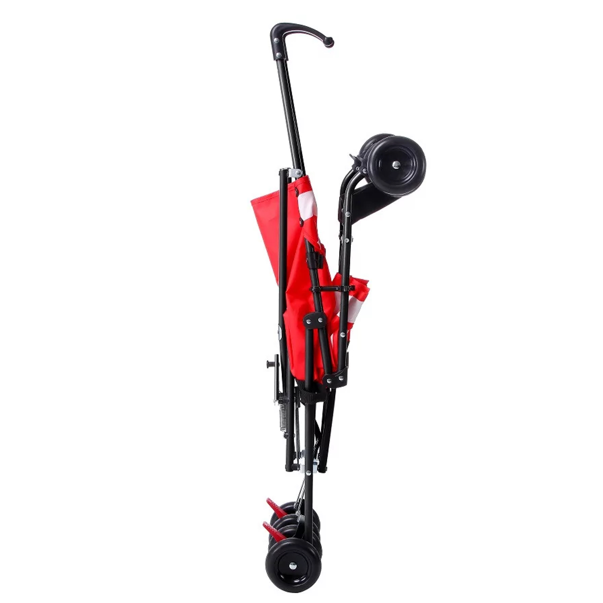 COMP Kit Carrinho Guarda-Chuva Vermelho Multikids BB558 + Almofada 2D Macia Disney BabyGo